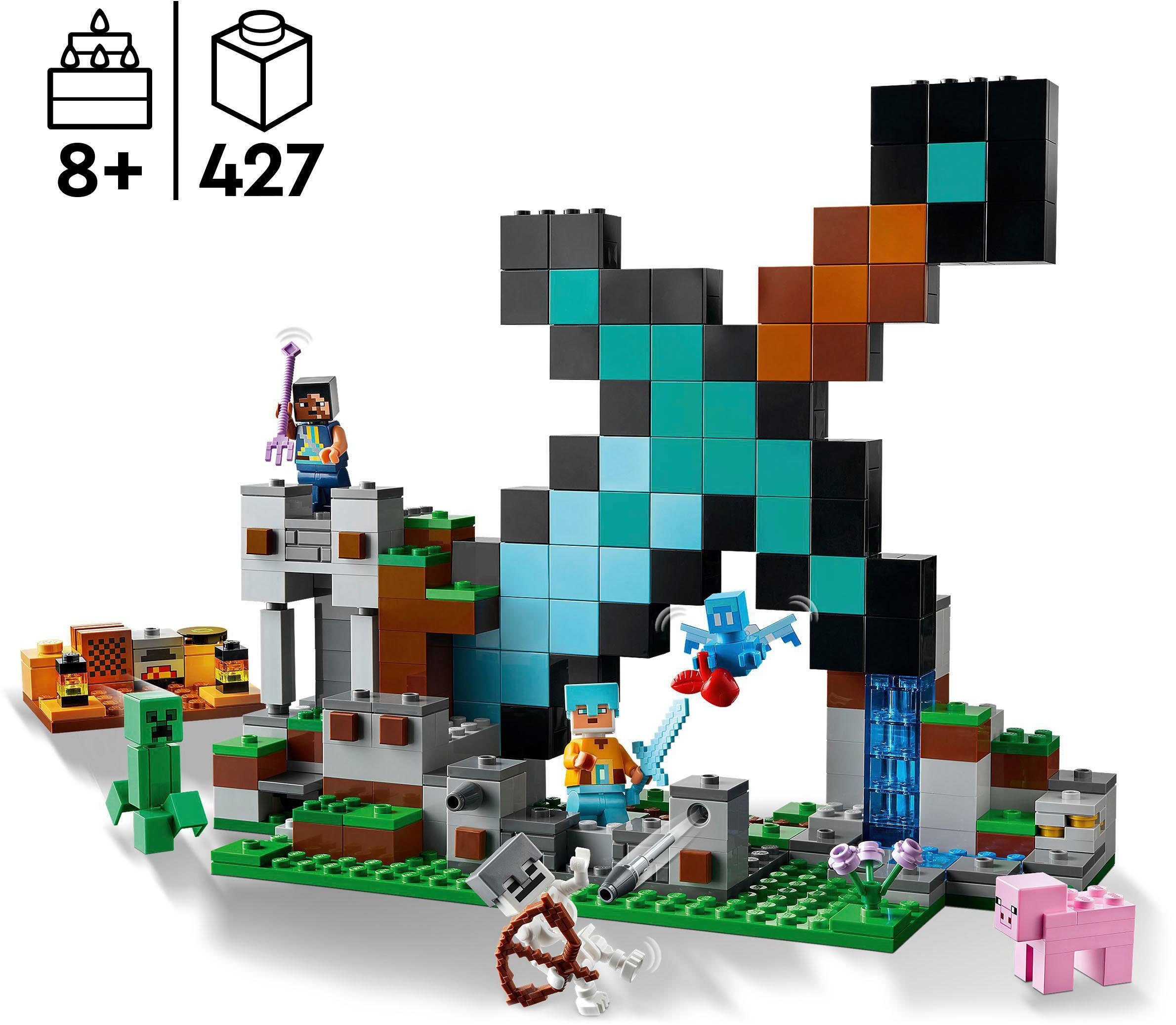 Schwert-Außenposten Europe (427 Minecraft, in Made Konstruktionsspielsteine LEGO® LEGO® St), Der (21244),