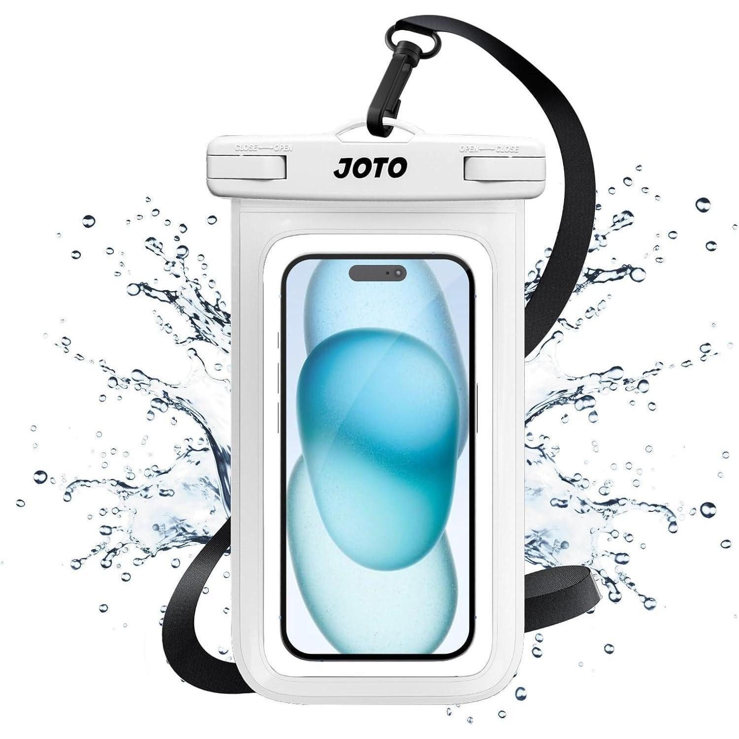 LuxusKollektion Handyhülle Handyhülle Wasserdicht IPX8 Unterwasser 7Zoll 3-Weiß