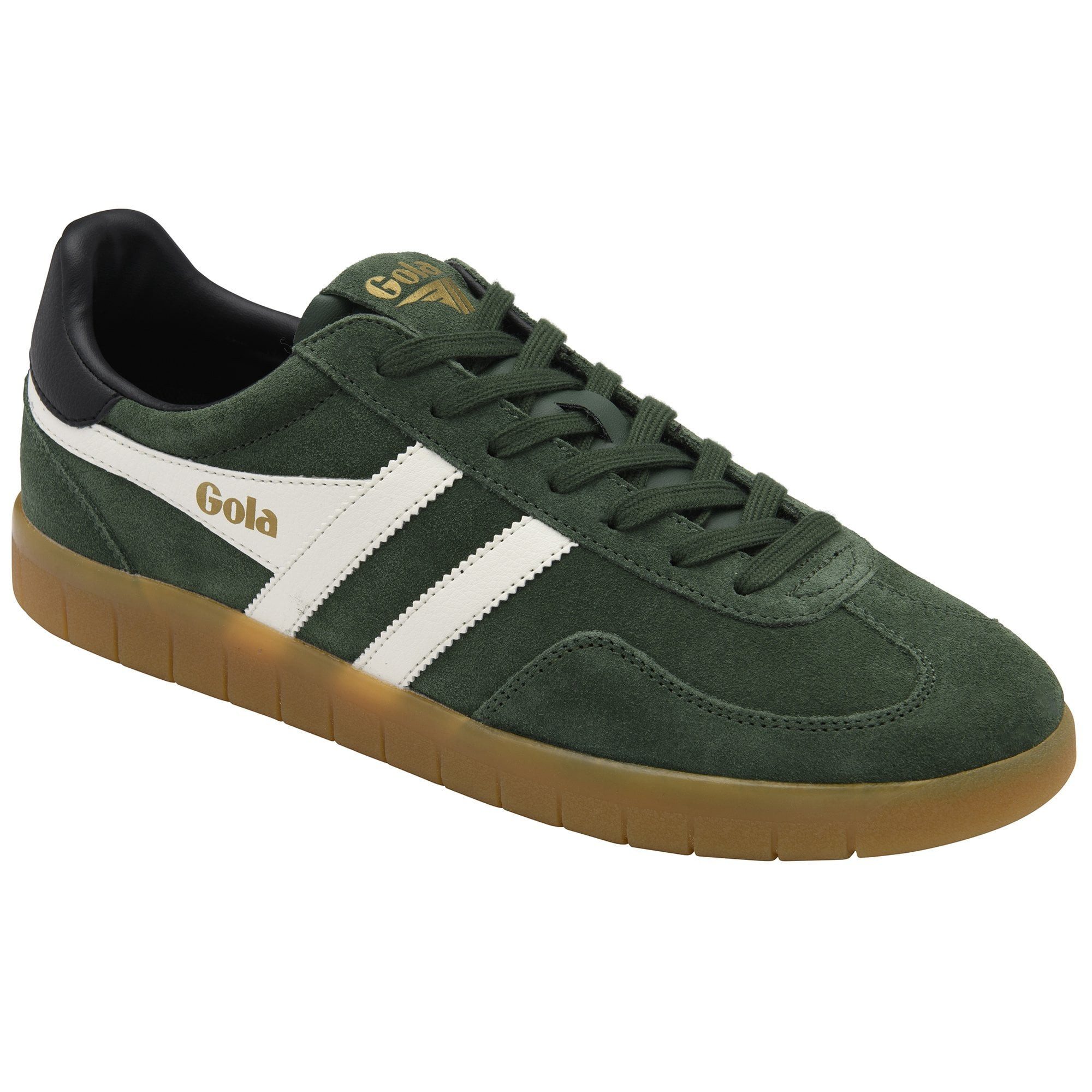 Gola Atlas 2026 (Wildleder) grün/offwhite/schwarz Herren Sneaker