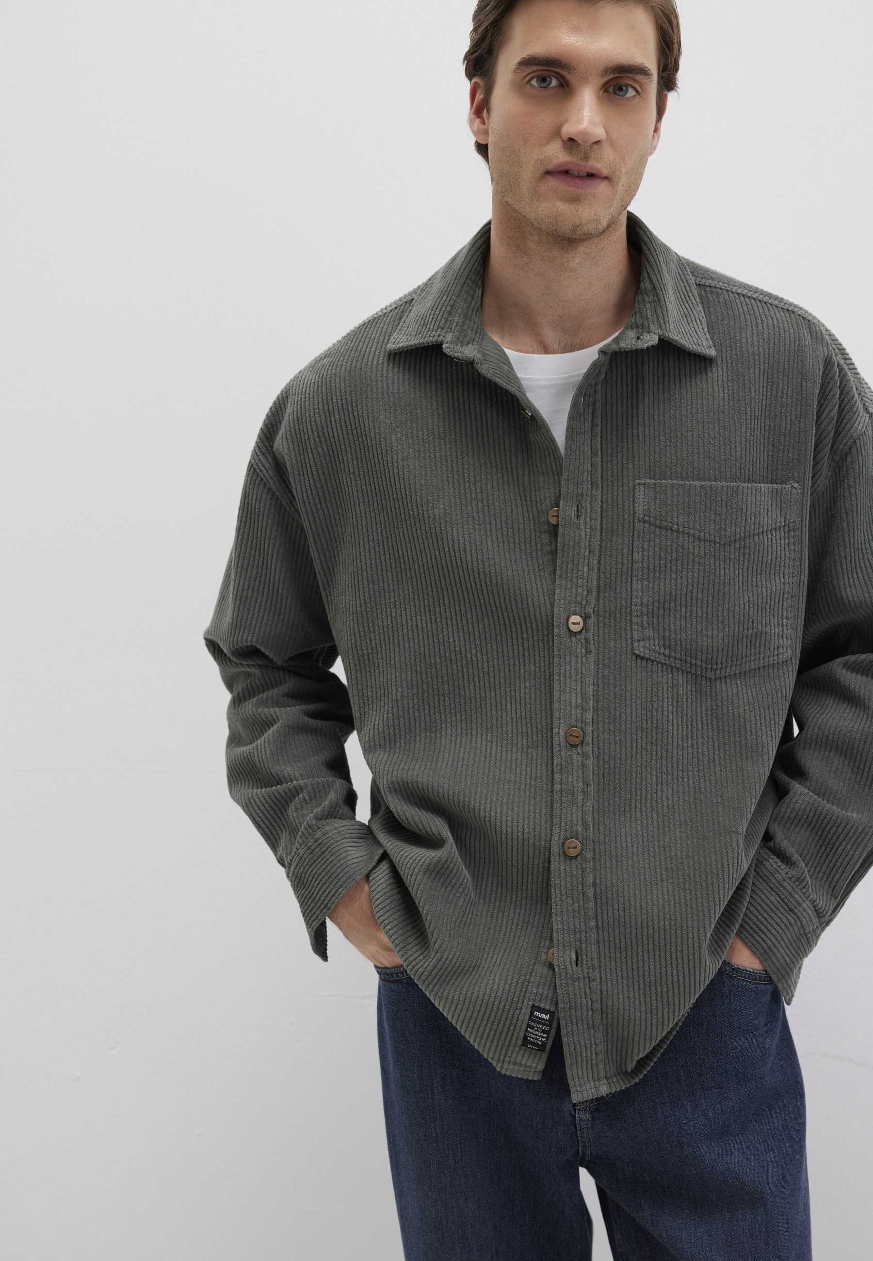 Mavi Langarmhemd LONG SLEEVE SHIRT Cordhemd