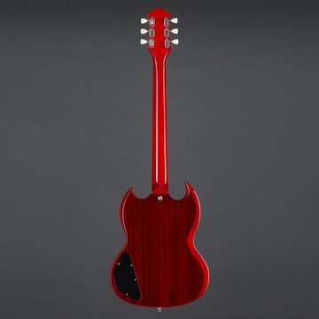 Epiphone E-Gitarre, SG Standard '61 Maestro Vibrola Vintage Cherry - Double Cut Modelle