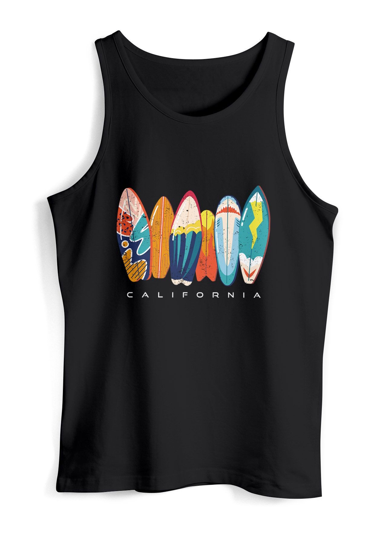 Neverless Tanktop Herren Tank-Top California Surfboards günstig online kaufen