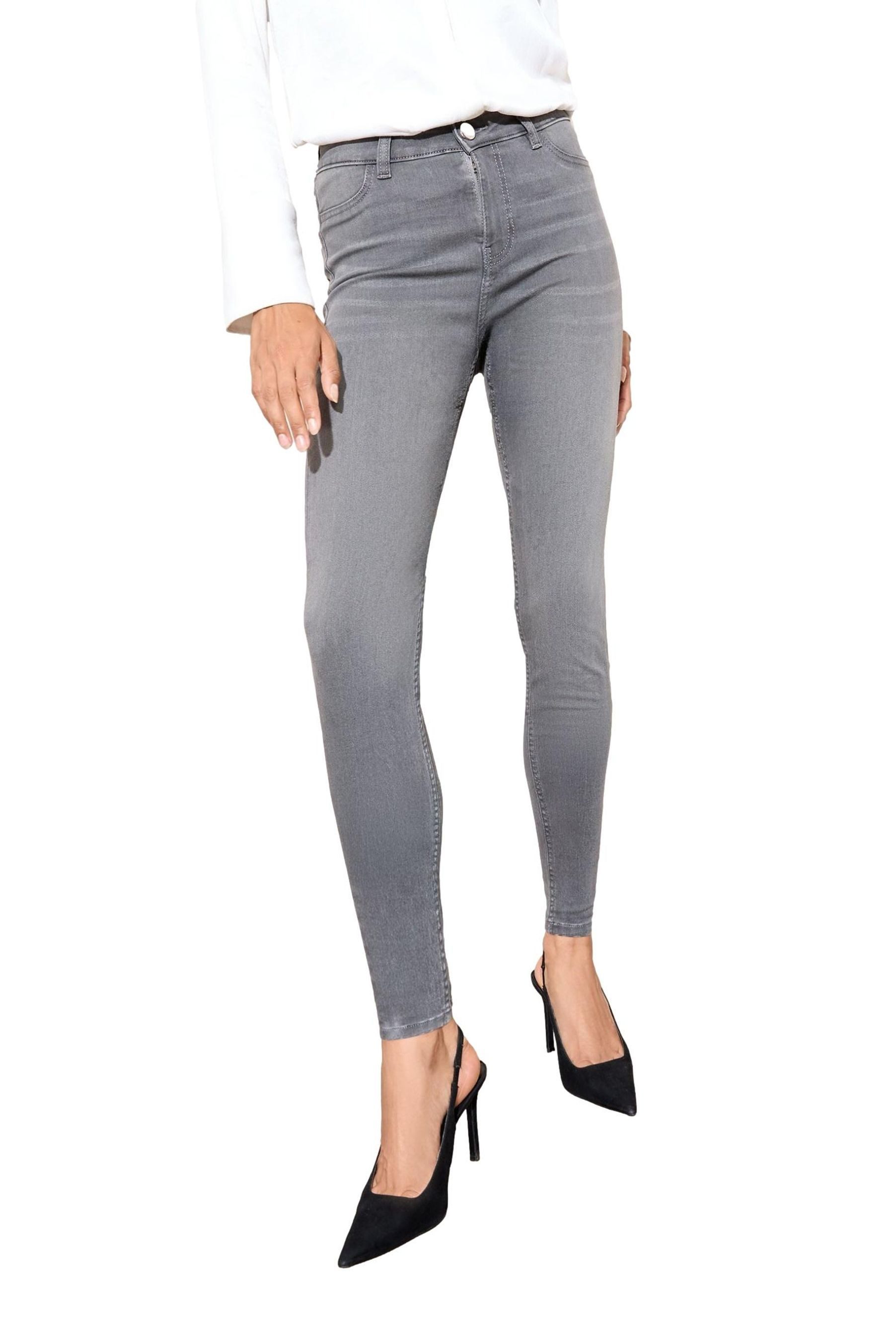 Jeansjeggings Friends Like These Jeggings mit hohem Bund Regular