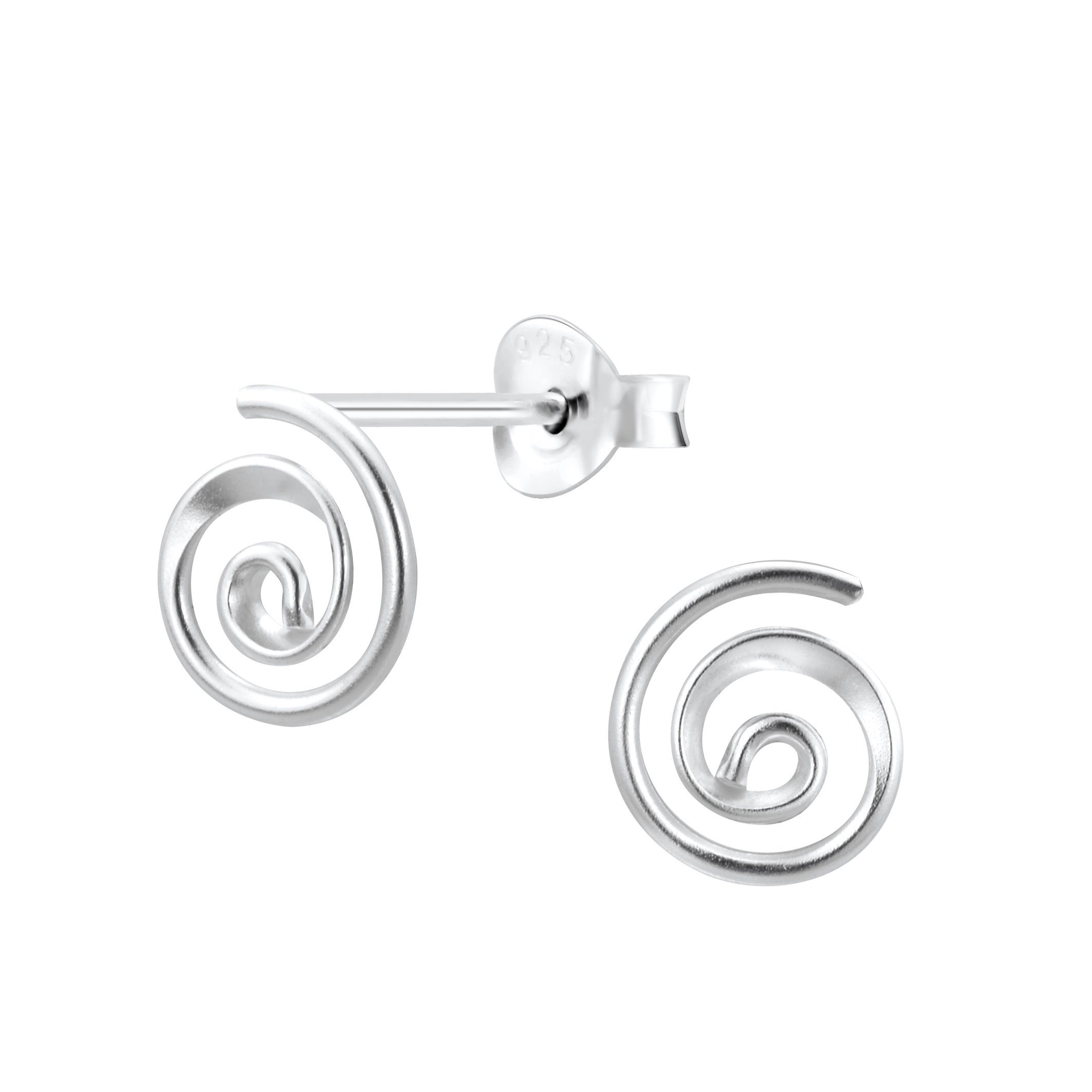 ALEXANDER YORK Paar Ohrstecker SPIRALE, 2-tlg., 925 Sterling Silber