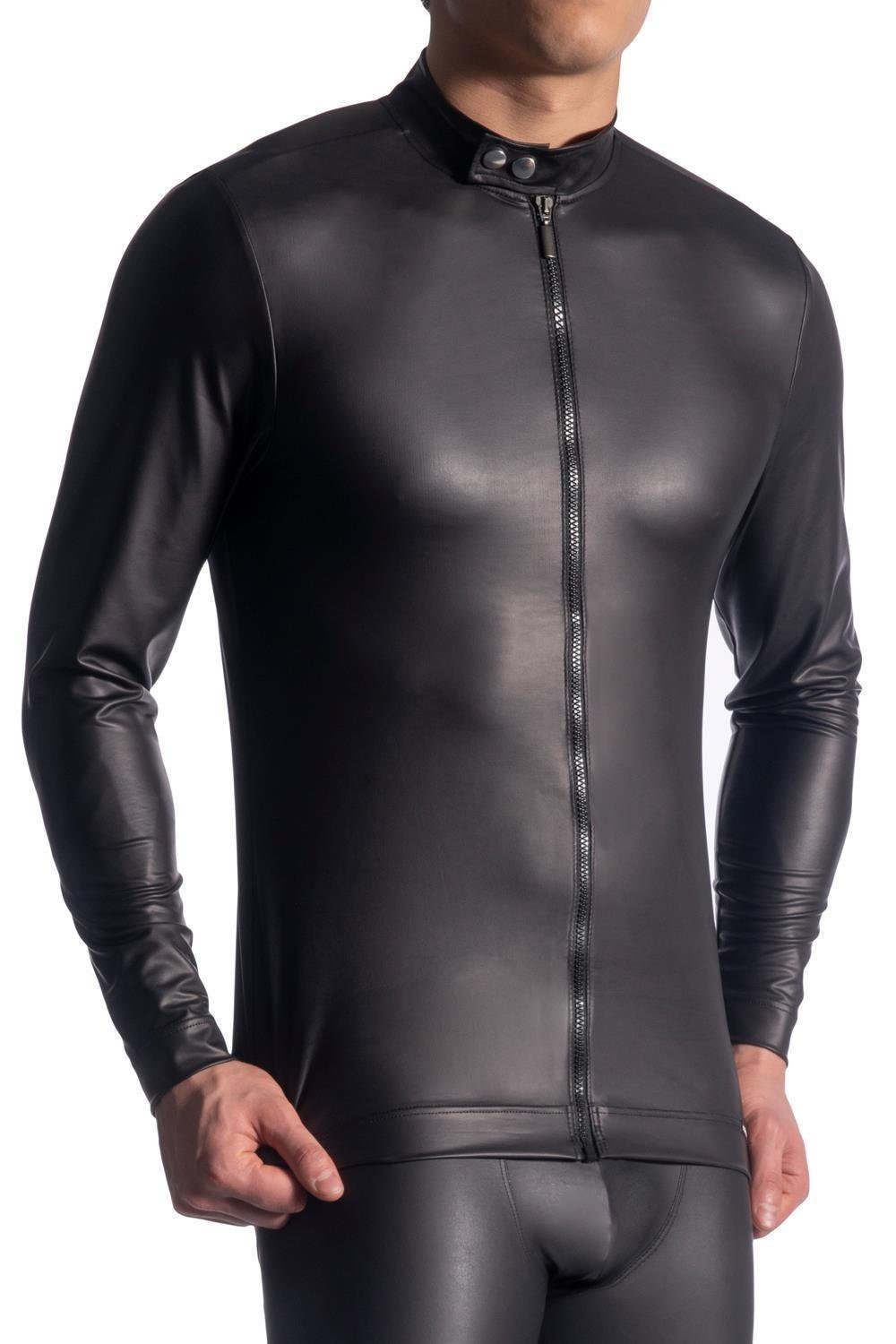 MANSTORE Shirtjacke Manstore M510 Zipped langarm Shirt, M