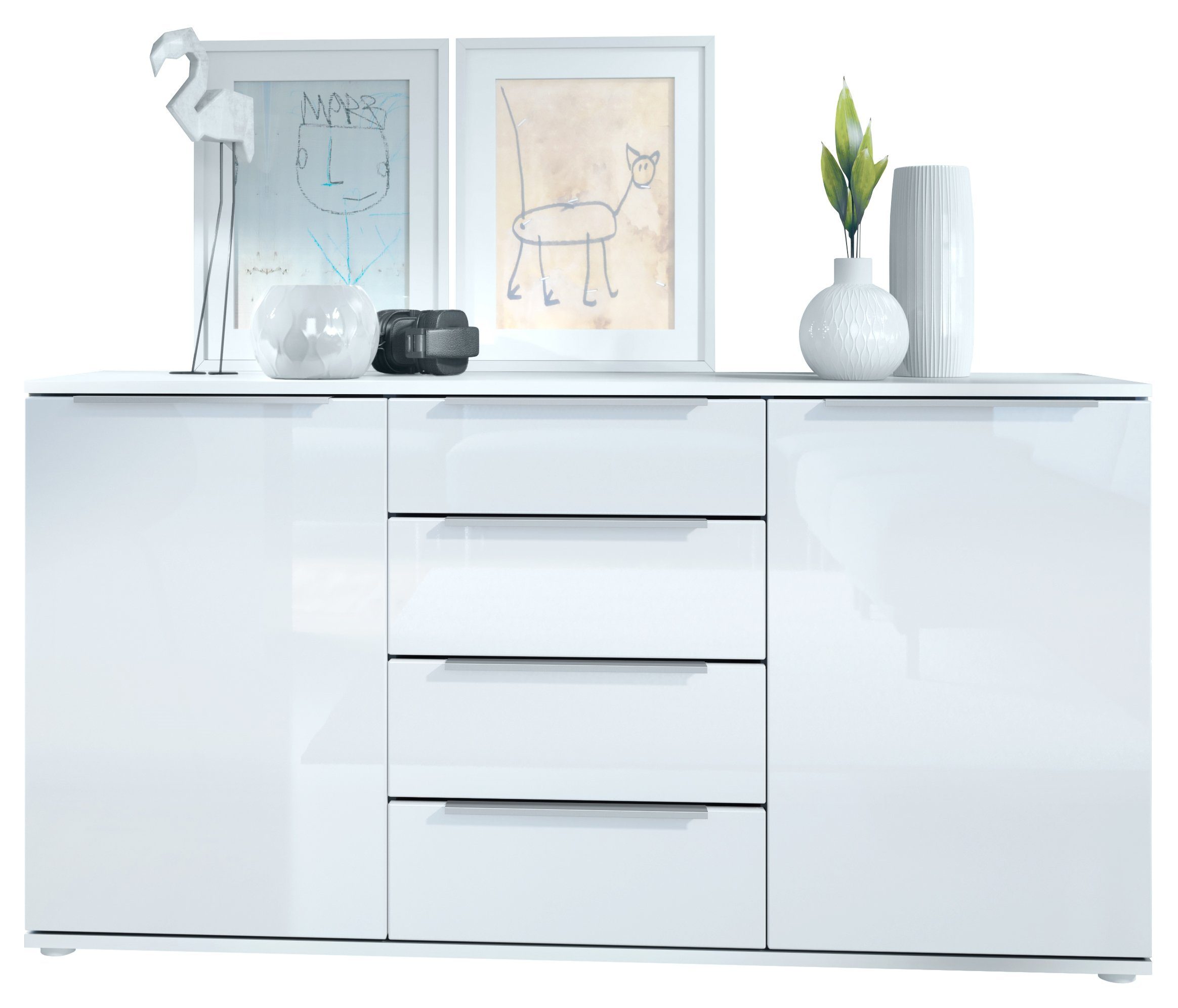 Vladon Sideboard Linio (Anrichte, mit 2 günstig online kaufen