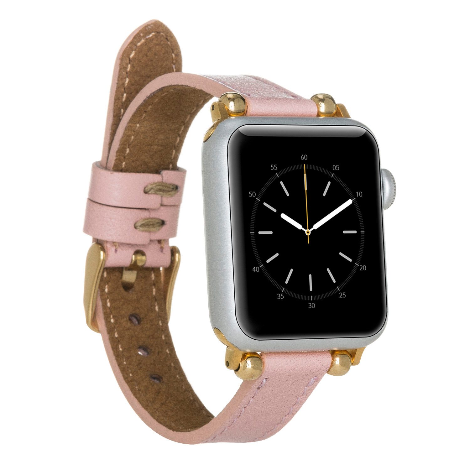 Renna Leather Smartwatch-Armband Apple Watch Band für Series 10 / Ultra/9/SE/8-1 Echtleder Armband