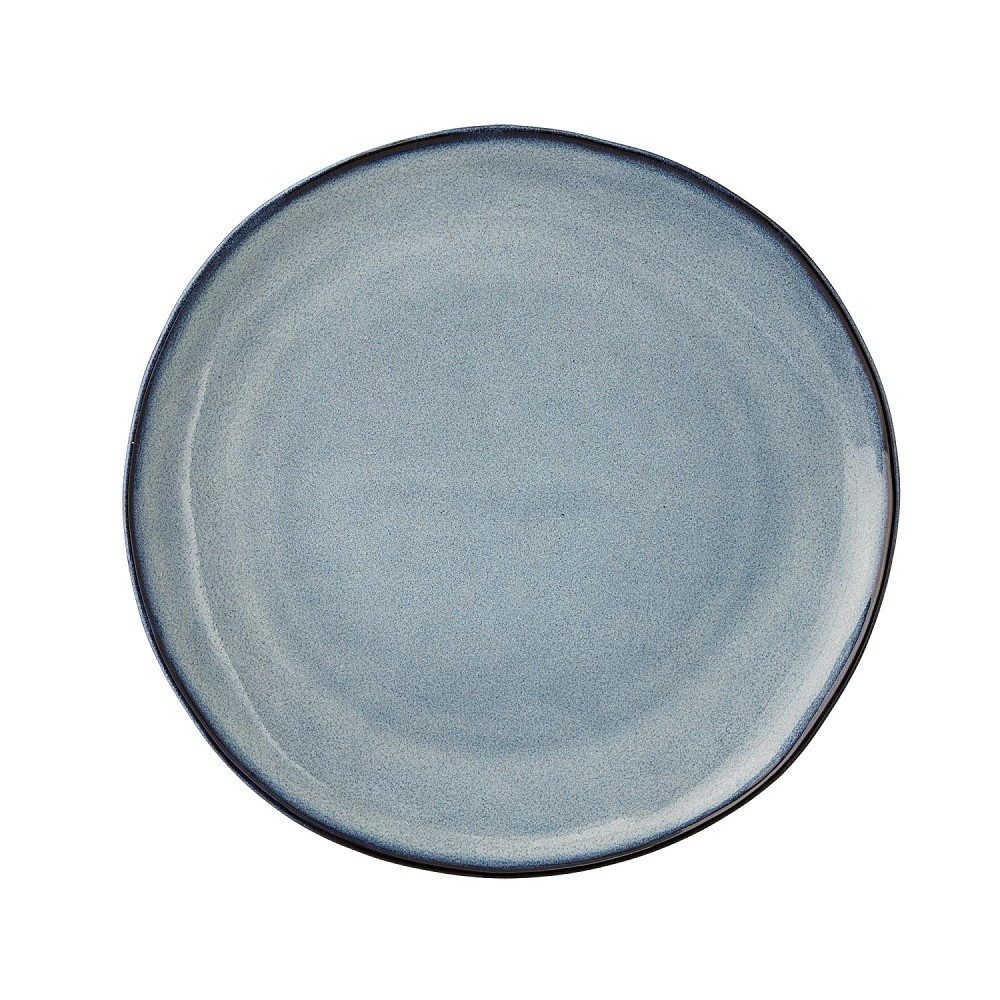 Bloomingville Speiseteller Blau, Durchmesser 22 cm, Spülmaschinengeeignet