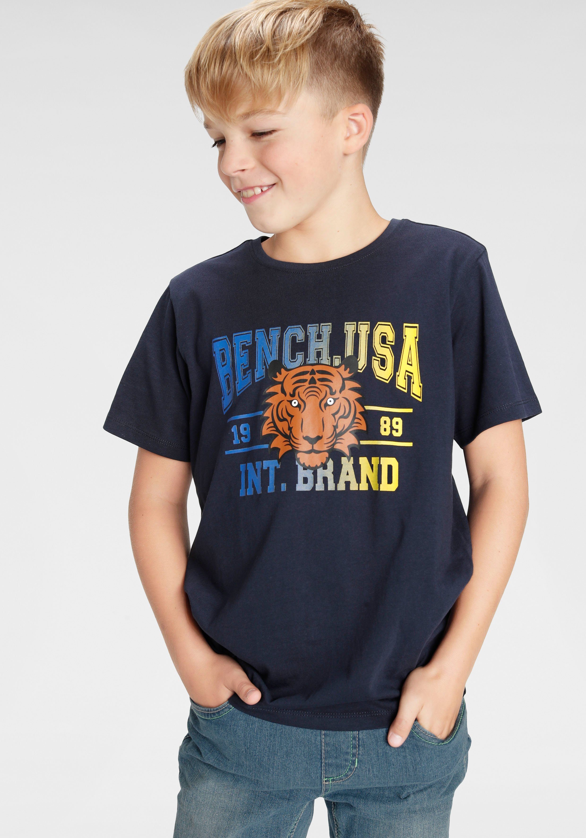Top-Verkaufsförderung Tiger Bench. T-Shirt
