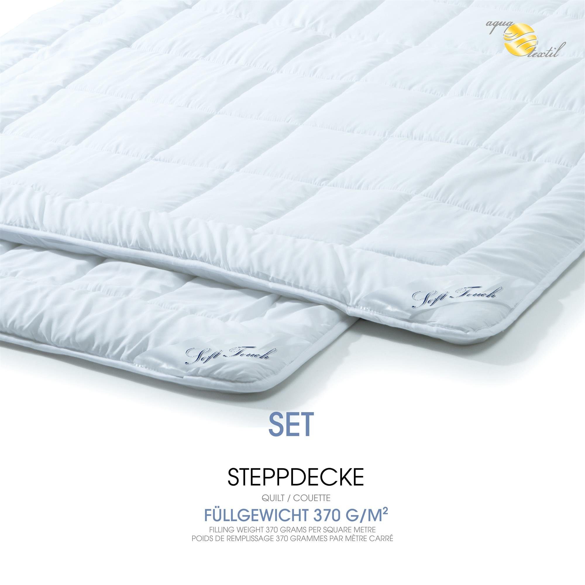 aqua-textil Bettdecke, Kopfkissen + Topper Soft günstig online kaufen