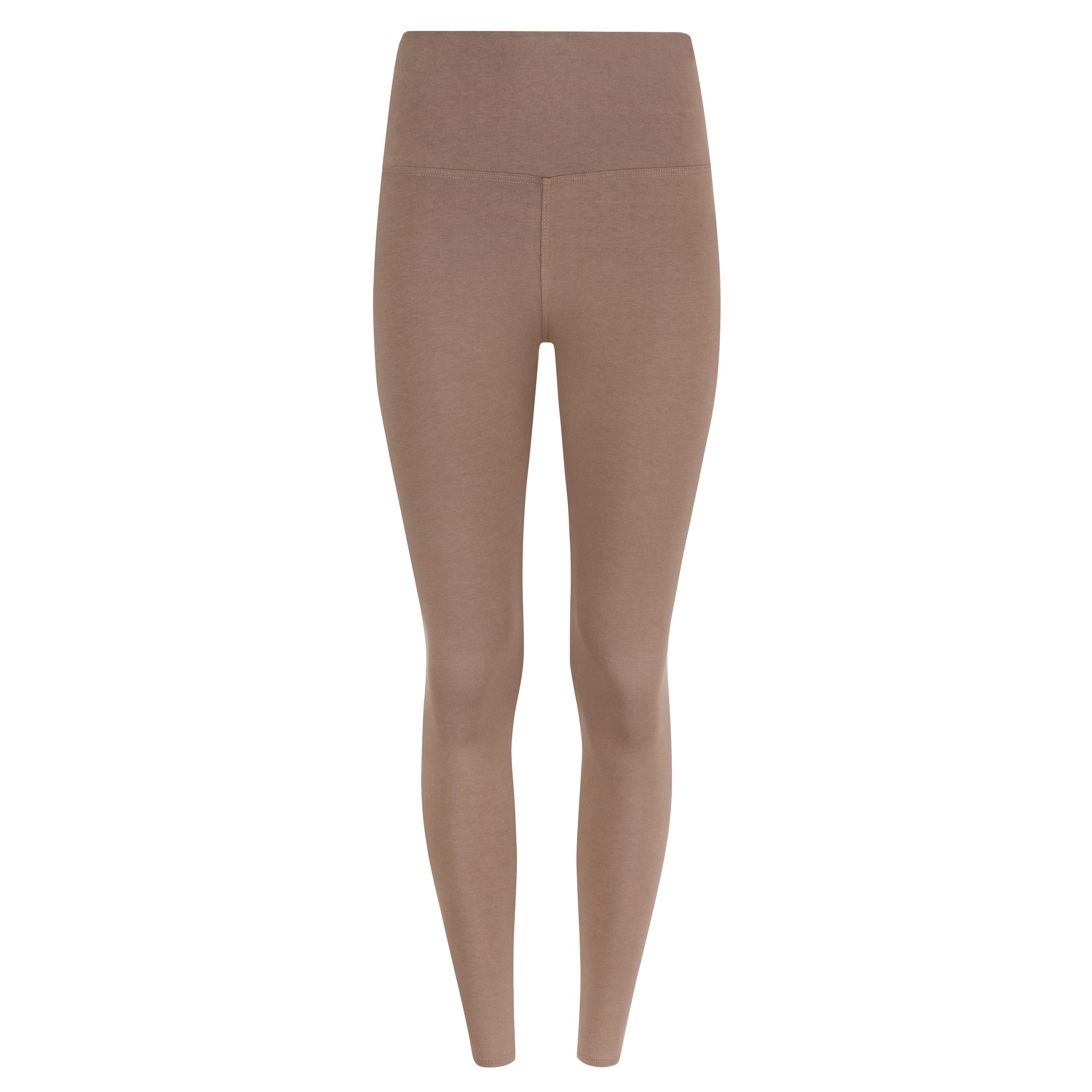 Evoni Leggings für Damen aus Baumwolle und Elasthan mit hohem Bund günstig online kaufen