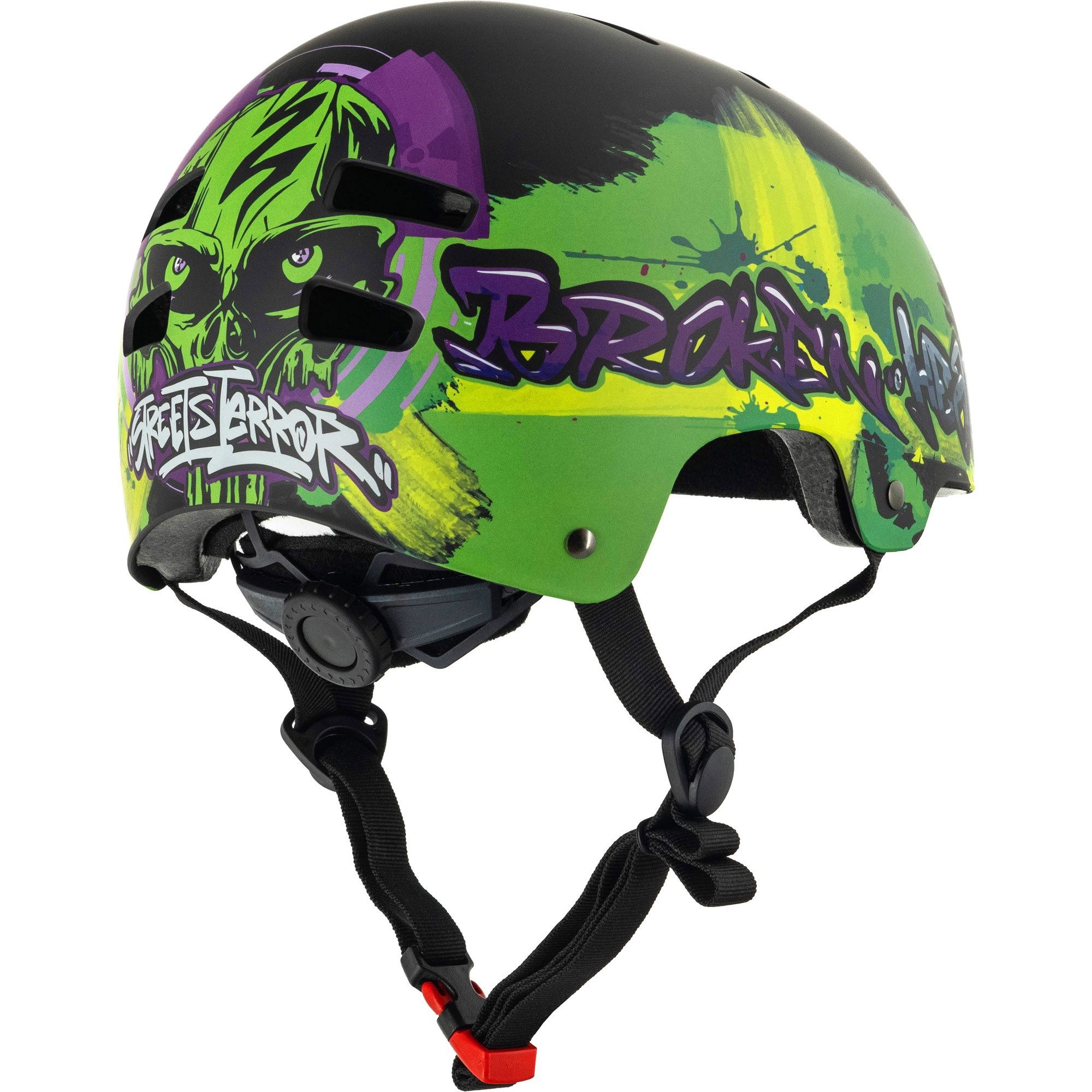 Broken Head Skatehelm Street Terror, Schnellverstellsystem