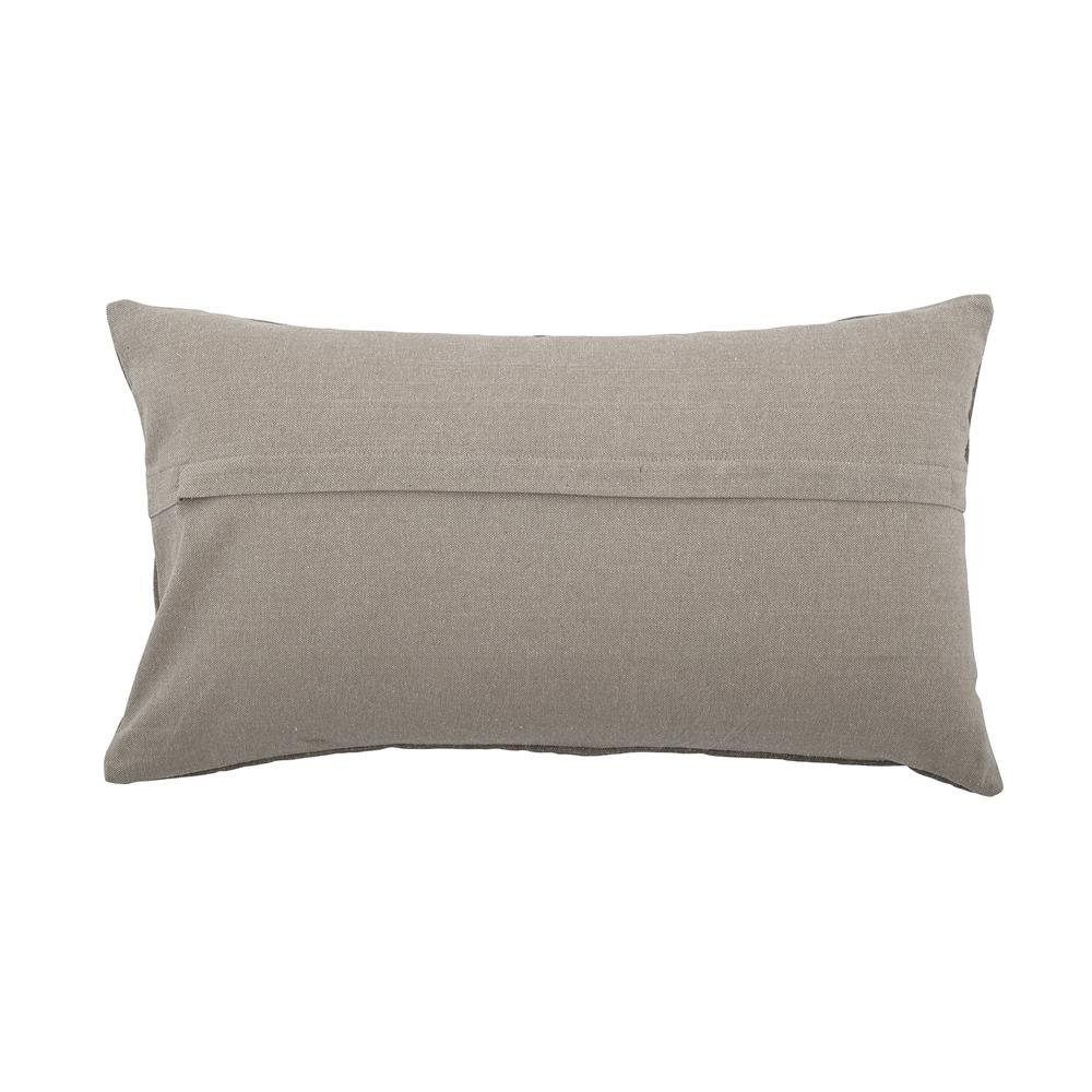 Bloomingville Sofakissen Di Kissen Grau, Baumwolle Dekokissen Zierkissen dänisches Design