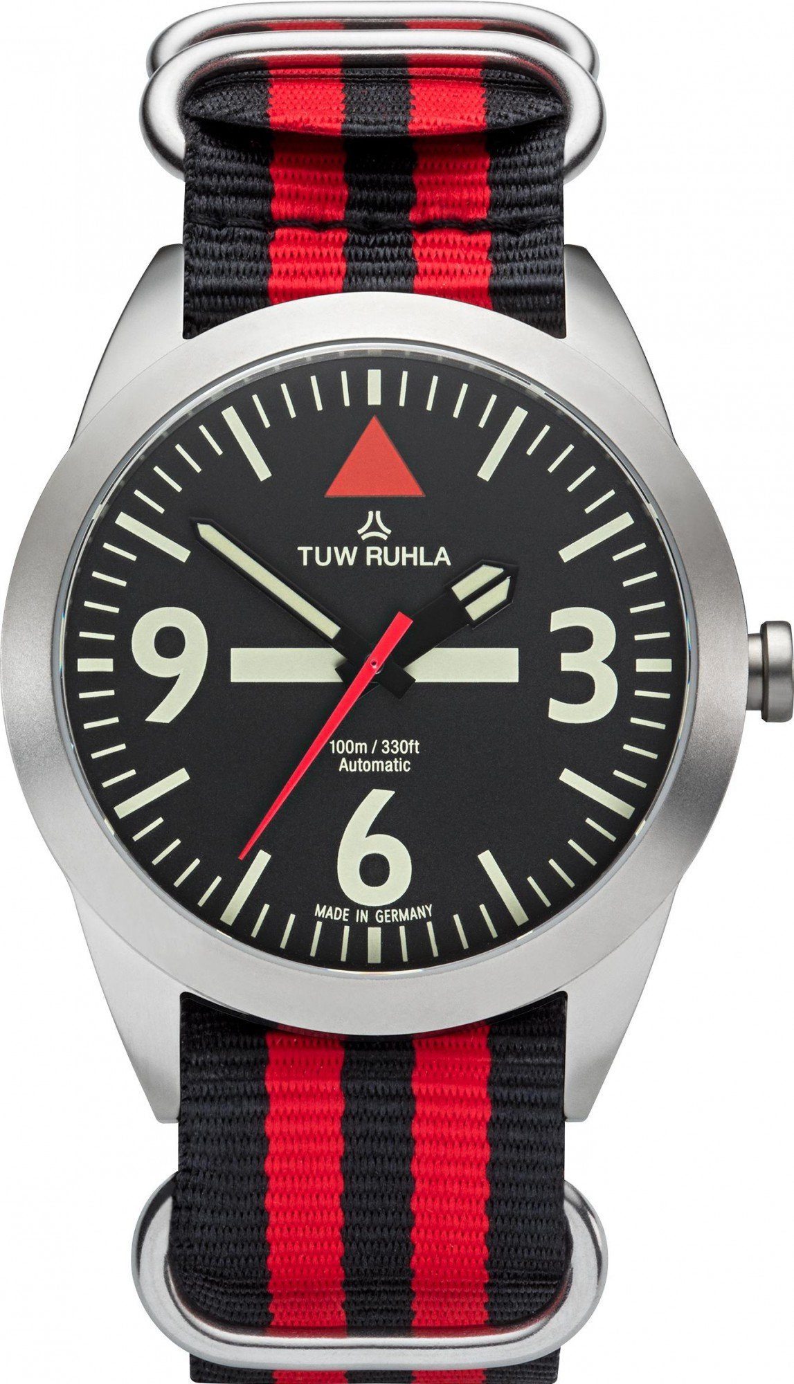 TUW Ruhla Automatikuhr Aviator Herren Automatikuhr, Sehr gut ablesbar