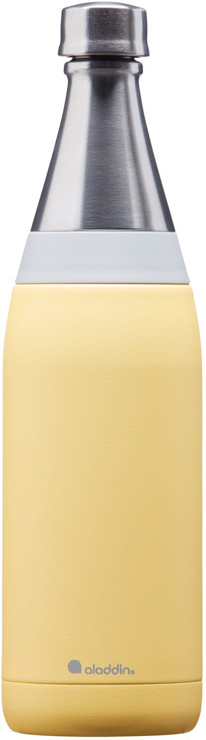 aladdin Isolierflasche Fresco Thermavac™ L, auslaufsicher, für kohlensäurehaltige Getränke, 0,6 Liter gelb