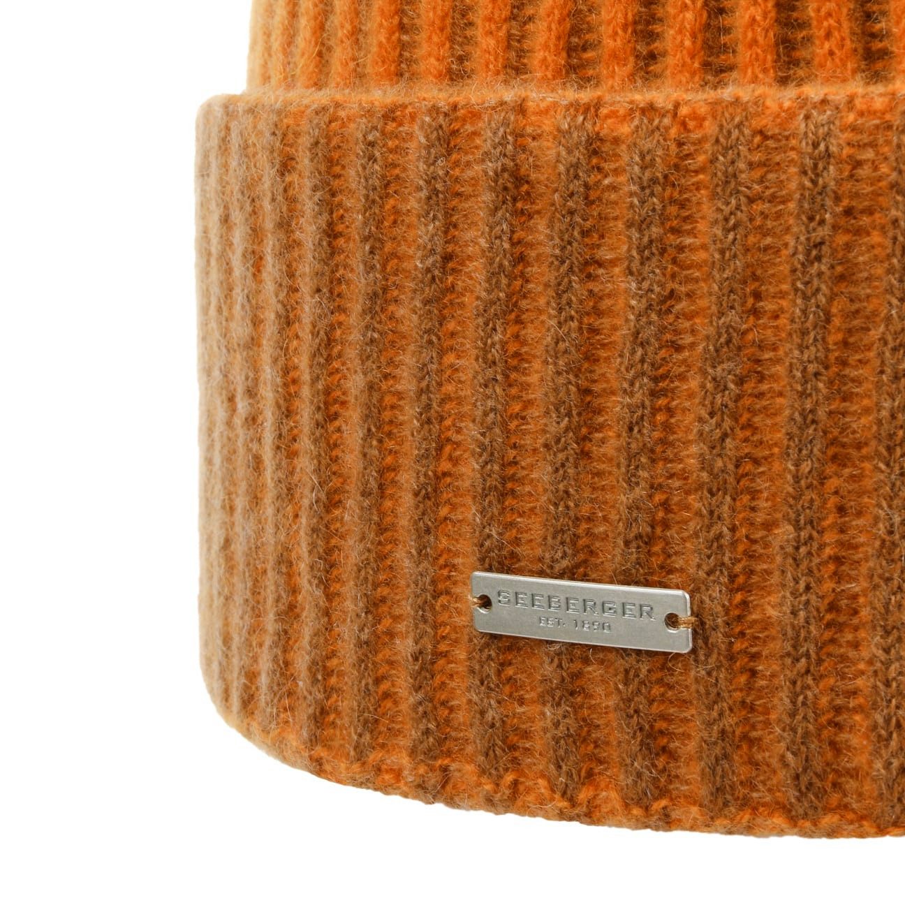 Seeberger Beanie (1-St) Umschlagmütze mit Umschlag