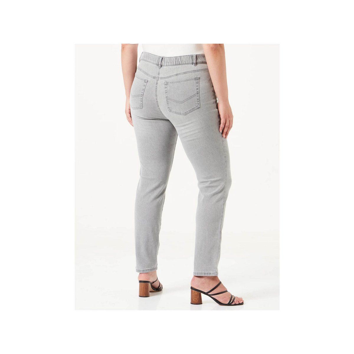 Samoon (1-tlg) uni 5-Pocket-Jeans