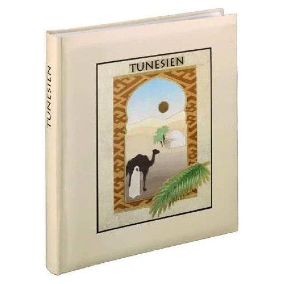Hama Fotoalbum Buchalbum Tunesien 29x32cm 60 Seiten, 60x Seiten, 2 Textvorspannseiten, mit Fotokarton und Pergaminseiten