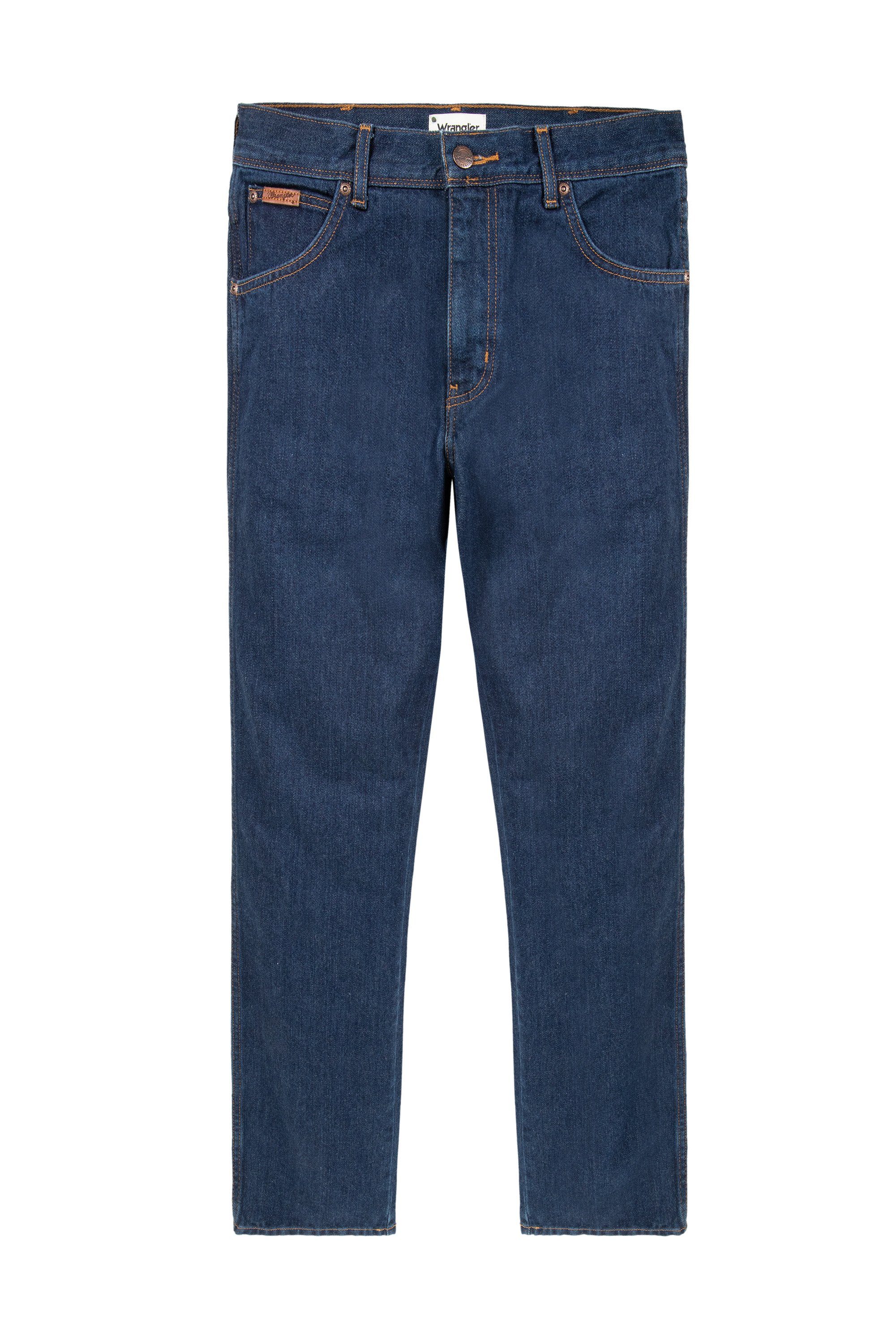 Wrangler 5-Pocket-Jeans WRANGLER TEXAS darkstone W12133009 | Straight-Fit Jeans