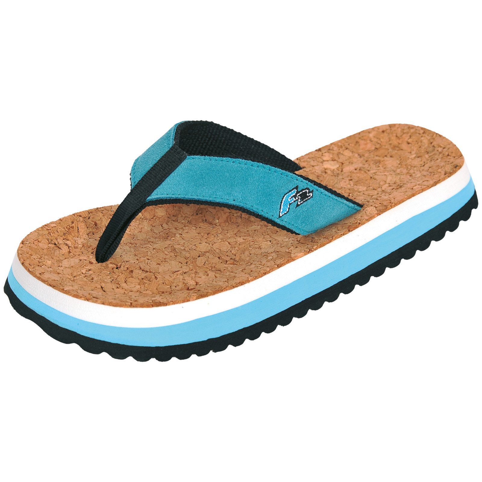 F2 F2 Damen Schuhe Beach Slipper Flip Flops 36/37 Blau 2024/25 Slipper günstig online kaufen