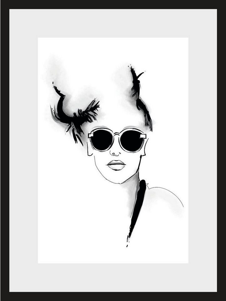 Leonique Bild Skizze Sunglasses 30 40 Cm Gerahmt Online Kaufen Otto