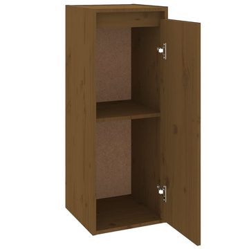 vidaXL Regal Wandschrank Honigbraun 30x30x80 cm Massivholz Kiefer Schränkchen