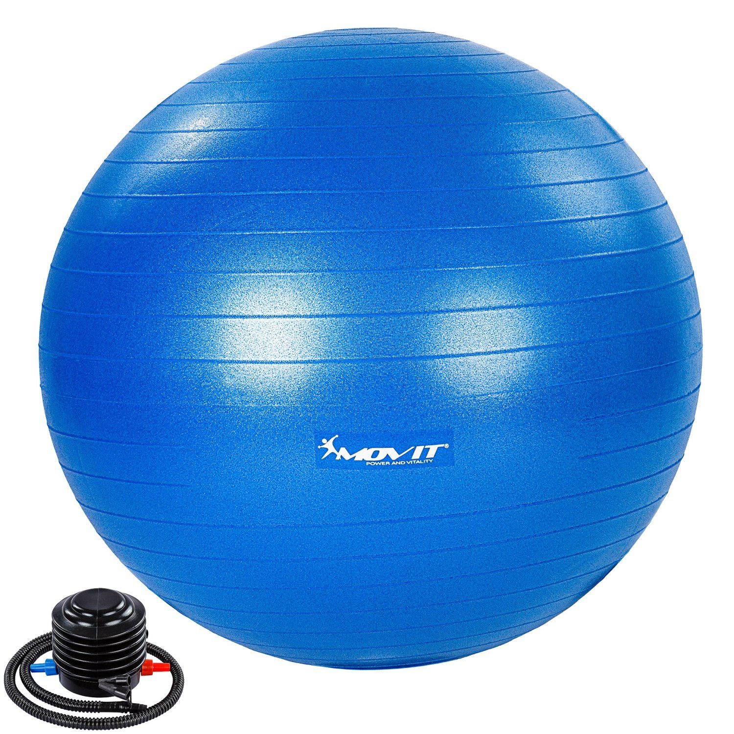 Gymnastikball Ø 75 cm Massageball Fitnessball Sitzball max 300kg inklusive Pumpe 