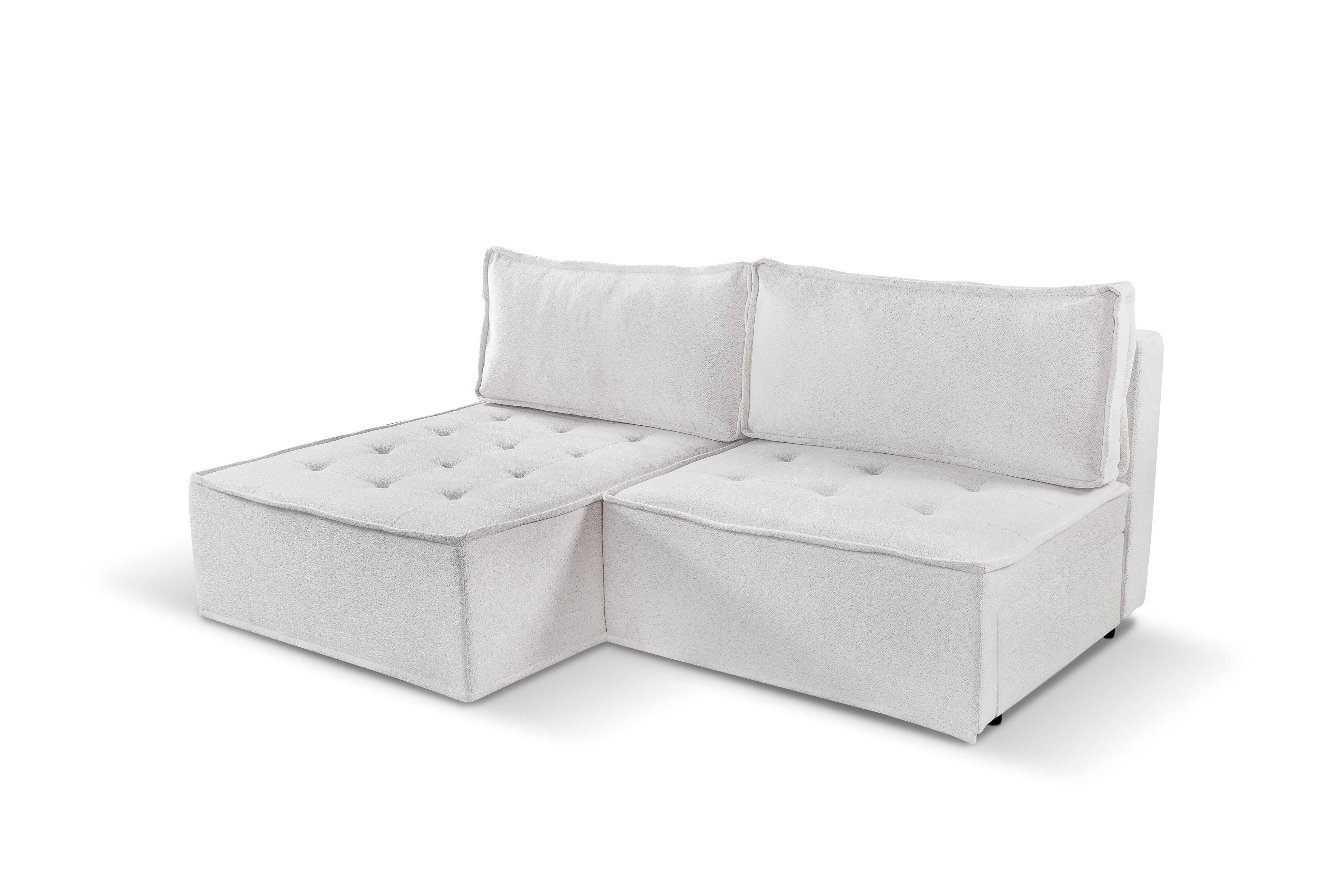 Kaiser Möbel Ecksofa Bohoo Mini modernes Ecksofa mit Schlaffunktion