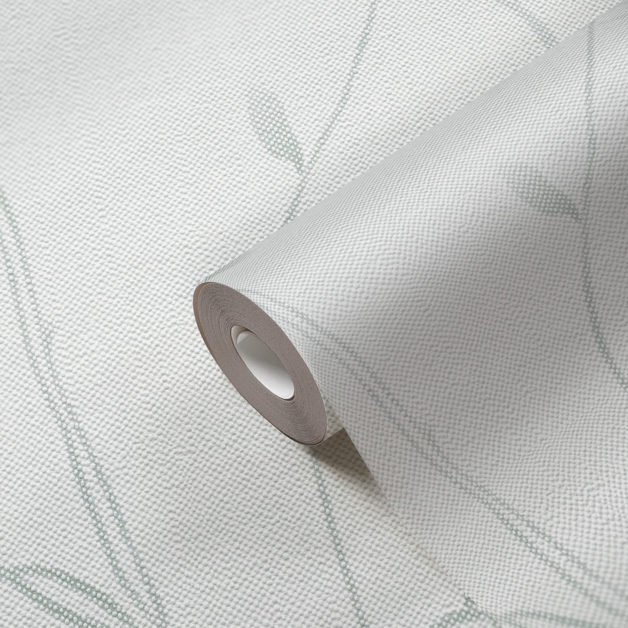 A.S. Création Vliestapete Pure Elegance Tapete mit Blätterranken Mustertapete Floral Blattmotiv, strukturiert, matt, (1 St), Vliestapete Blatt-Motiv für Schlafzimmer Küche Wohnzimmer Blätterranke