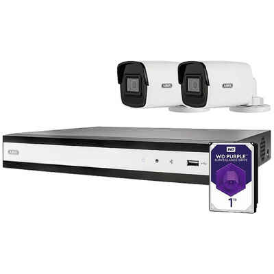 ABUS ABUS Performance Line 4-Kanal PoE Set TVVR36422T LAN IP-Überwachungska Überwachungskamera