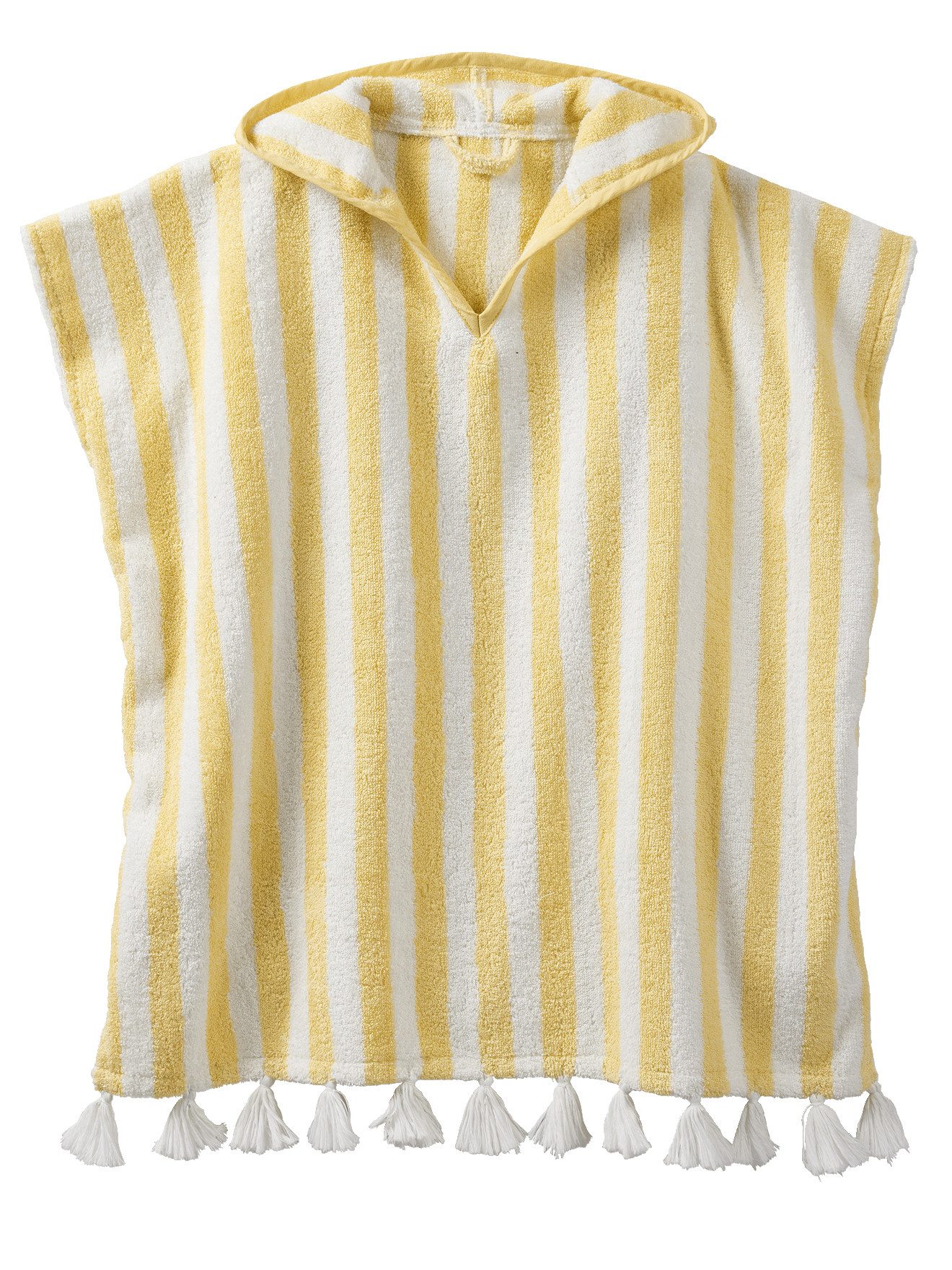 vertbaudet Badeponcho Kinder Bade-Poncho, Frottee