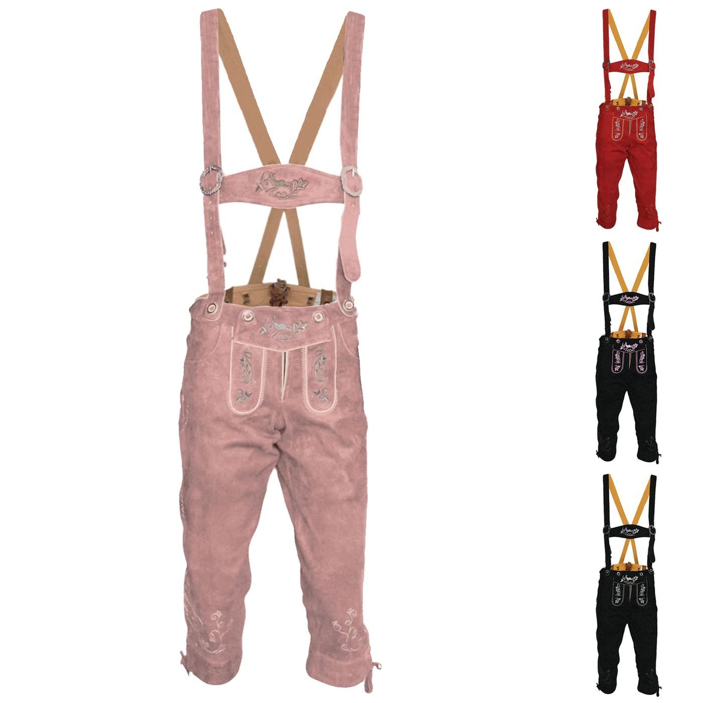 German Wear Trachtenlederhose GW1400 Damen Lederhose günstig online kaufen