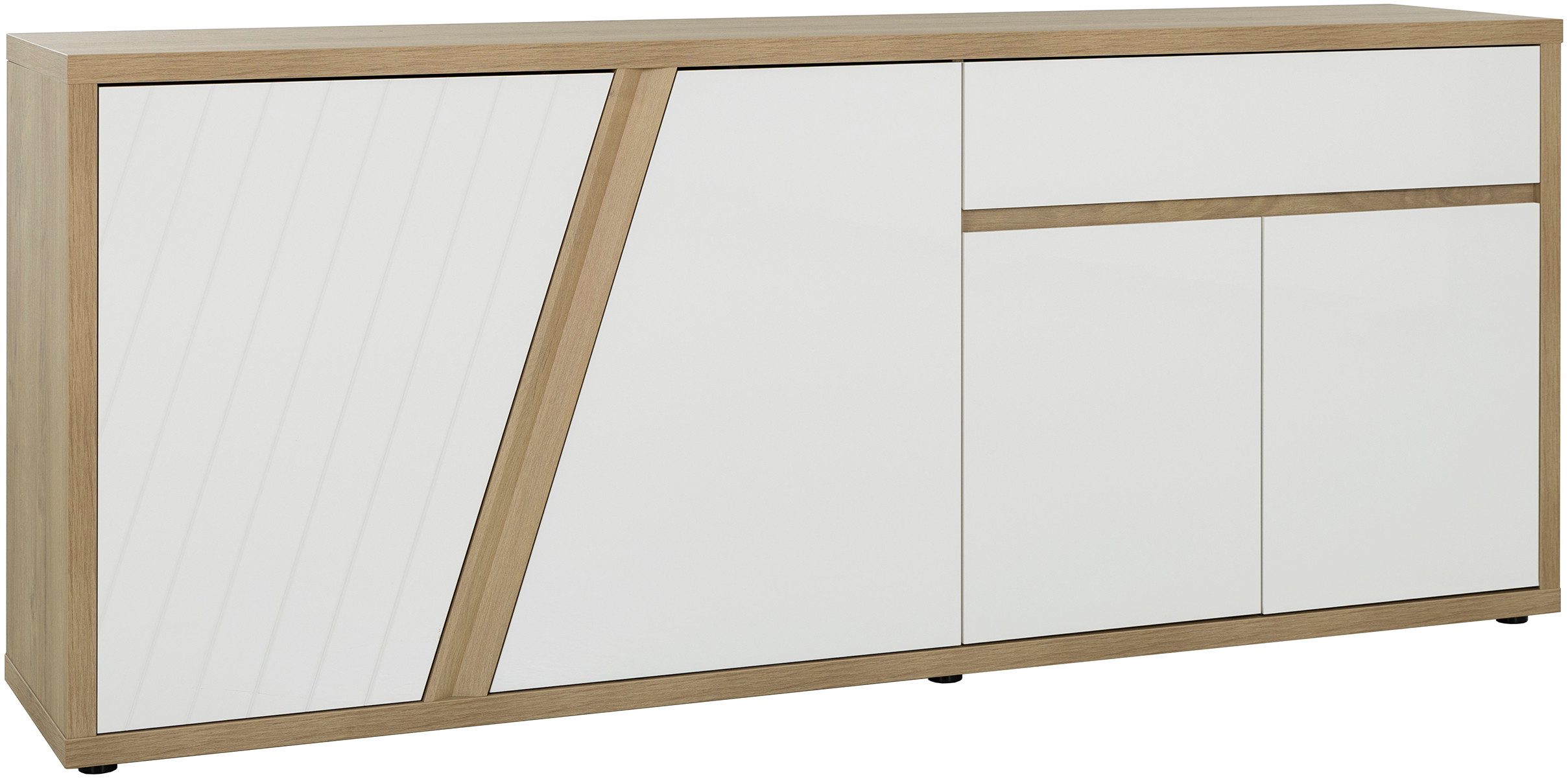 Gami Sideboard EPURA, Sideboard 4 Türen 1 Schublade