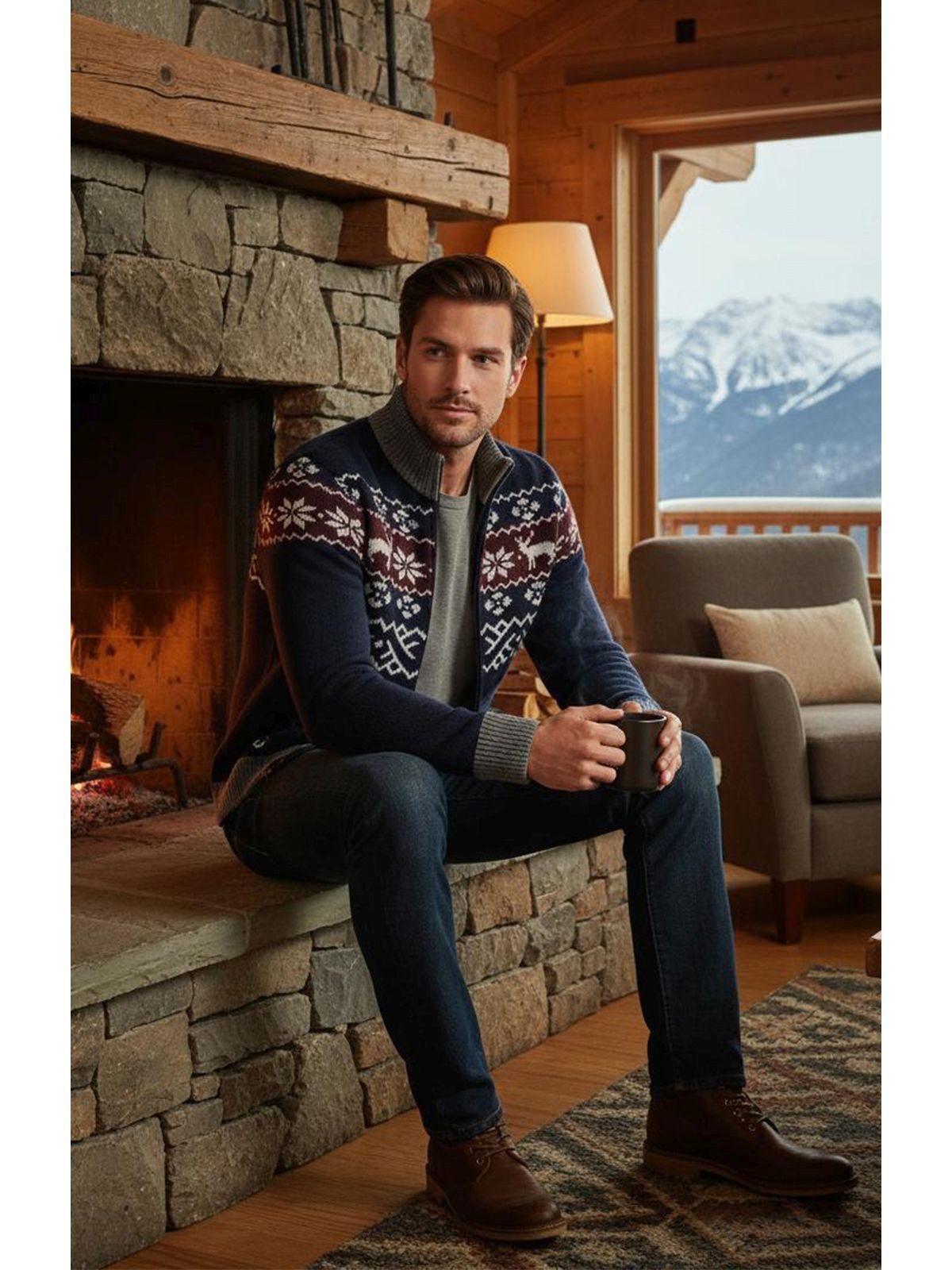 Almgwand Trachtenstrickjacke WALCHERALM