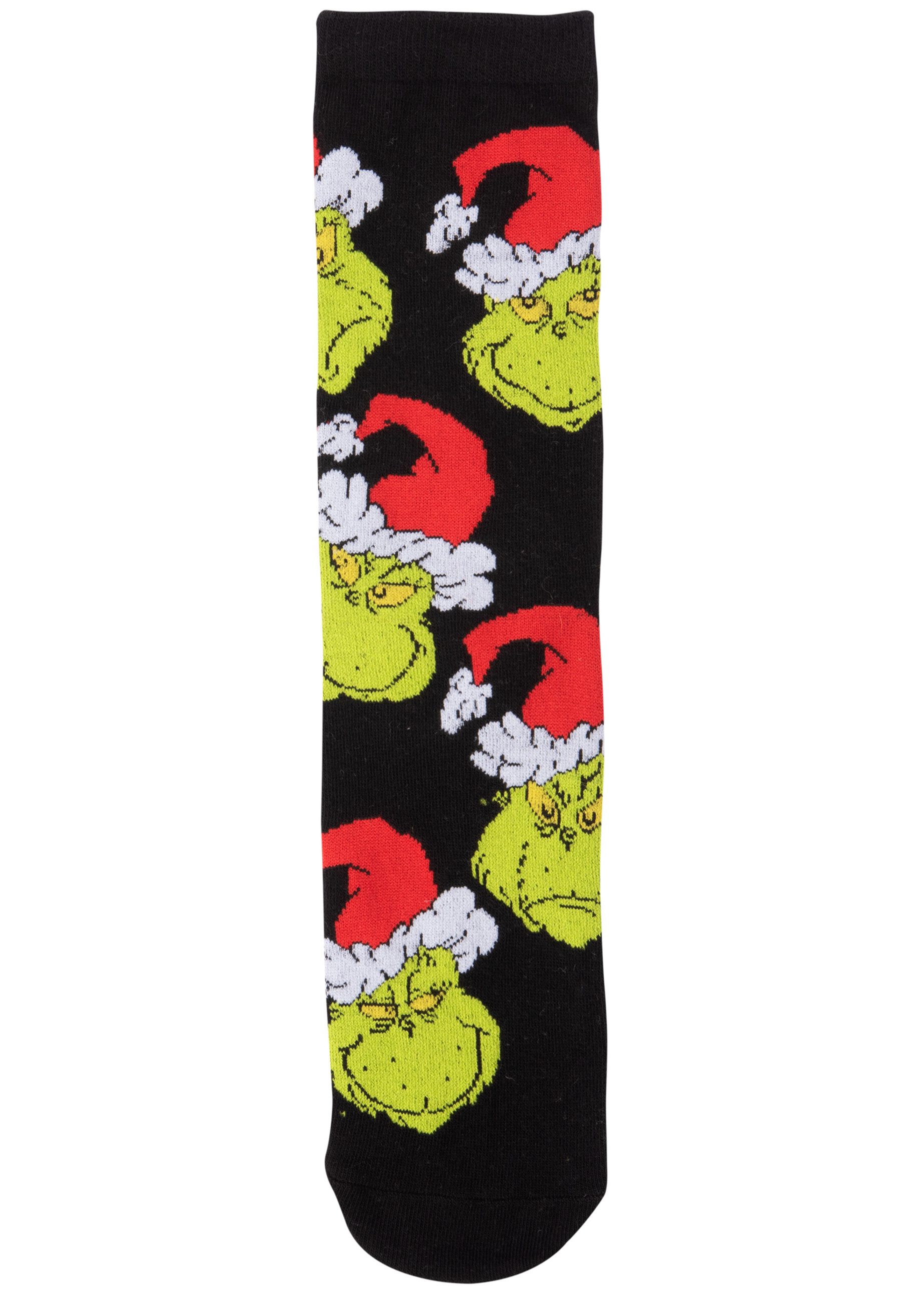 United Labels® Socken The Grinch Socken für Herren - Sneaker Männer 40-45 (3er Pack)