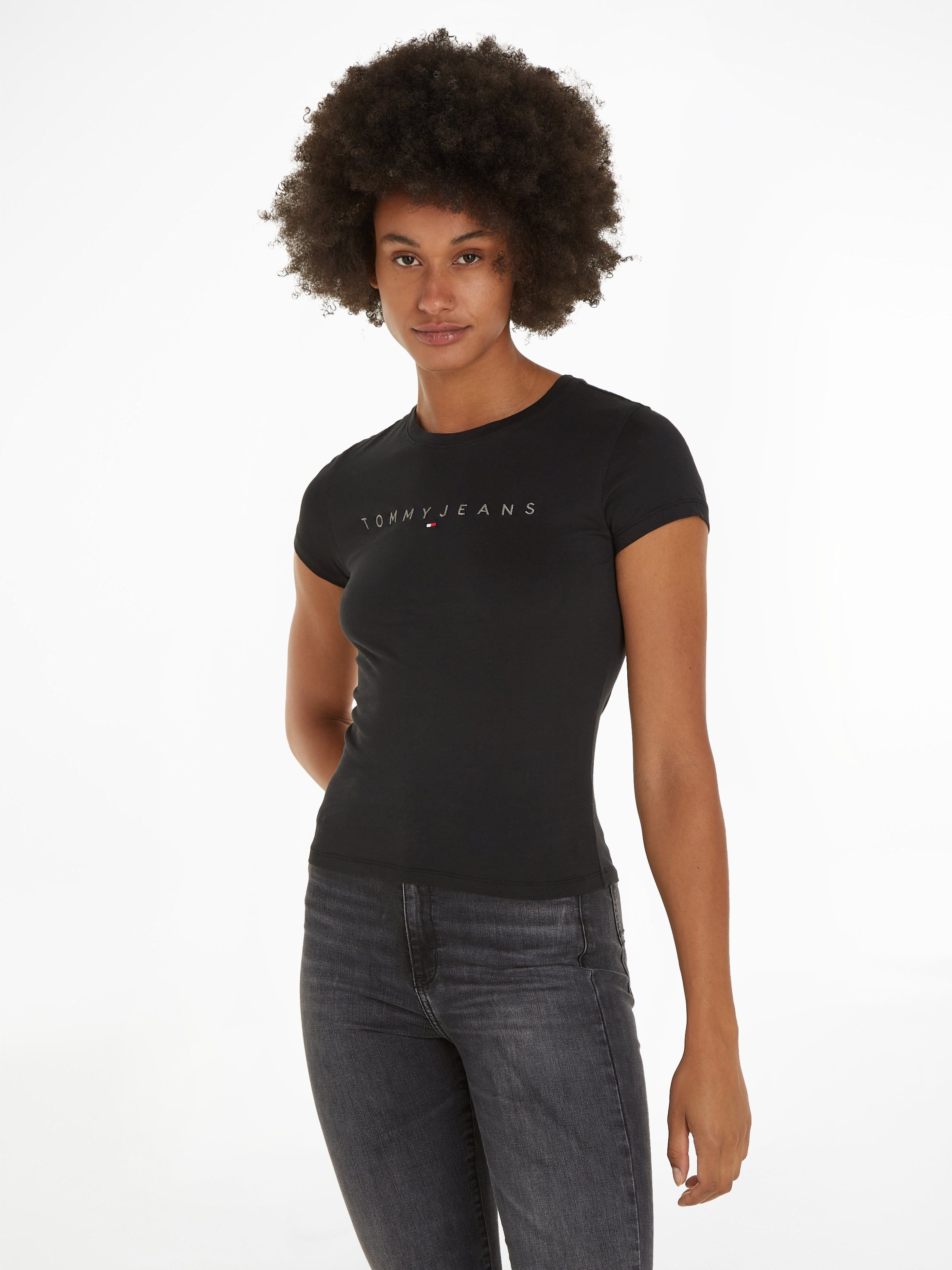 Tommy Jeans Rundhalsshirt TJW SLIM TONAL günstig online kaufen