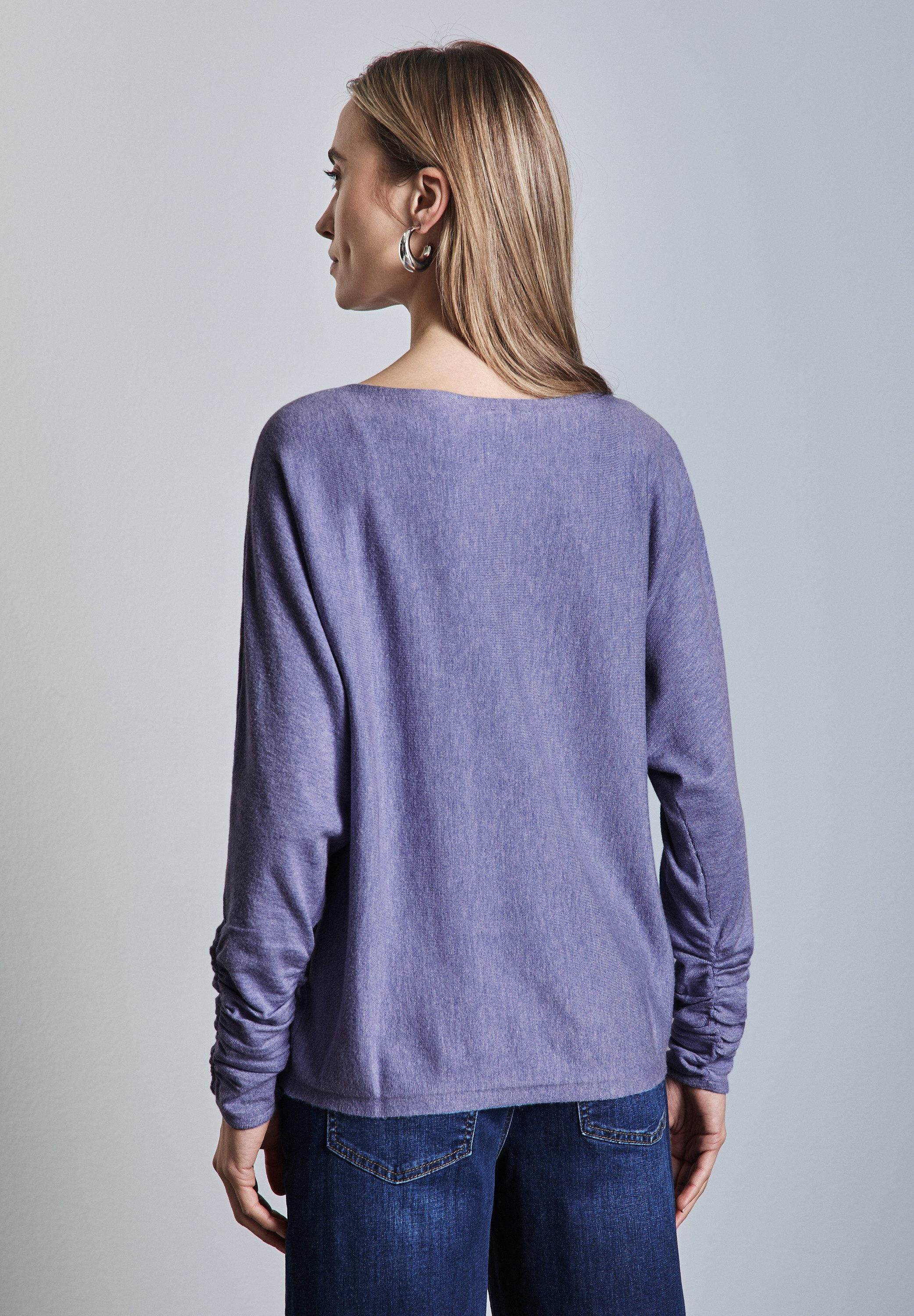 STREET ONE Strickpullover, mit U-Boot-Ausschnitt günstig online kaufen