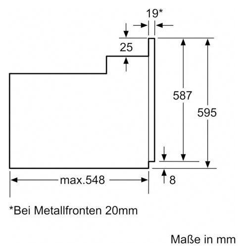 BOSCH Elektro-Herd-Set HND231AS62, mit Teleskopauszug nachrüstbar, ecoClean Direct