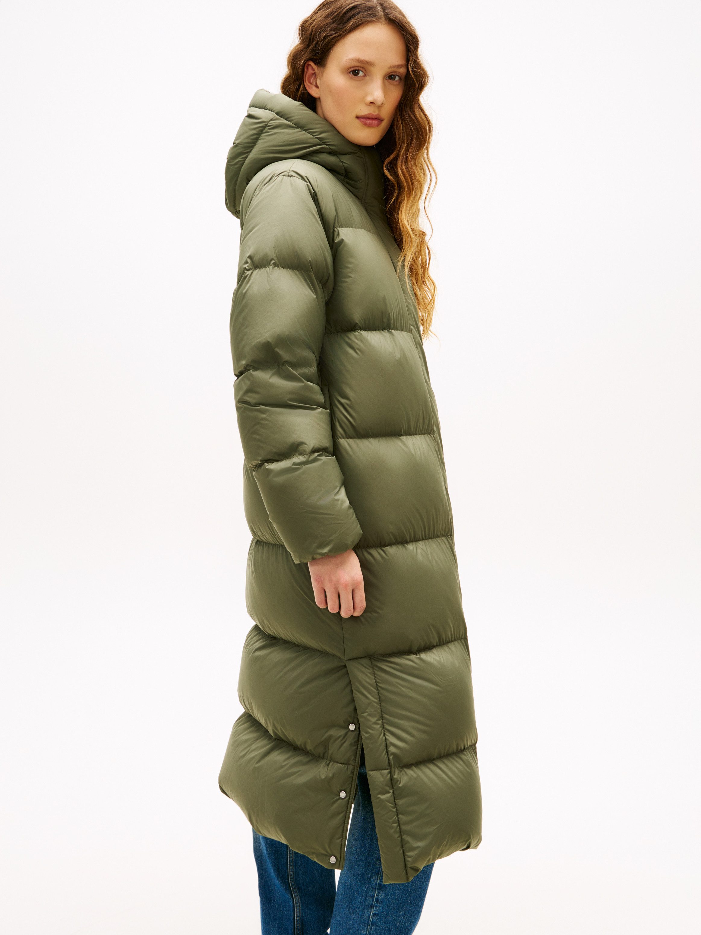 Tommy Hilfiger Daunenmantel MODERN DOWN REG MAXI COAT mit wärmenden Daunen gefüttert