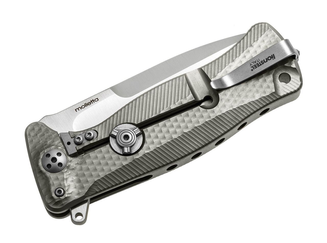 LionSteel Taschenmesser Taschenmesser SR22 Titan Grey