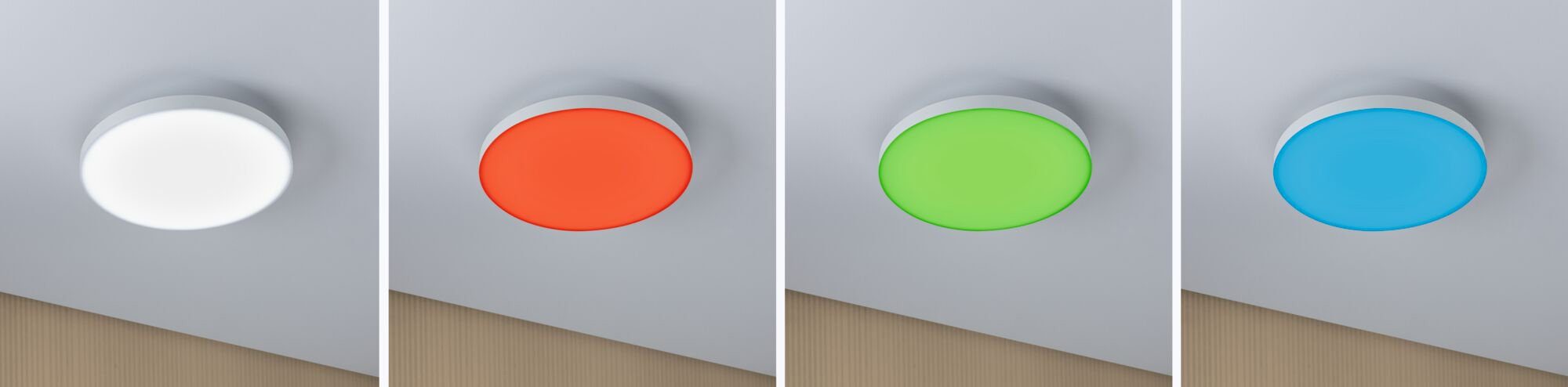 Velora, Paulmann LED Warmweiß fest Panel LED integriert,