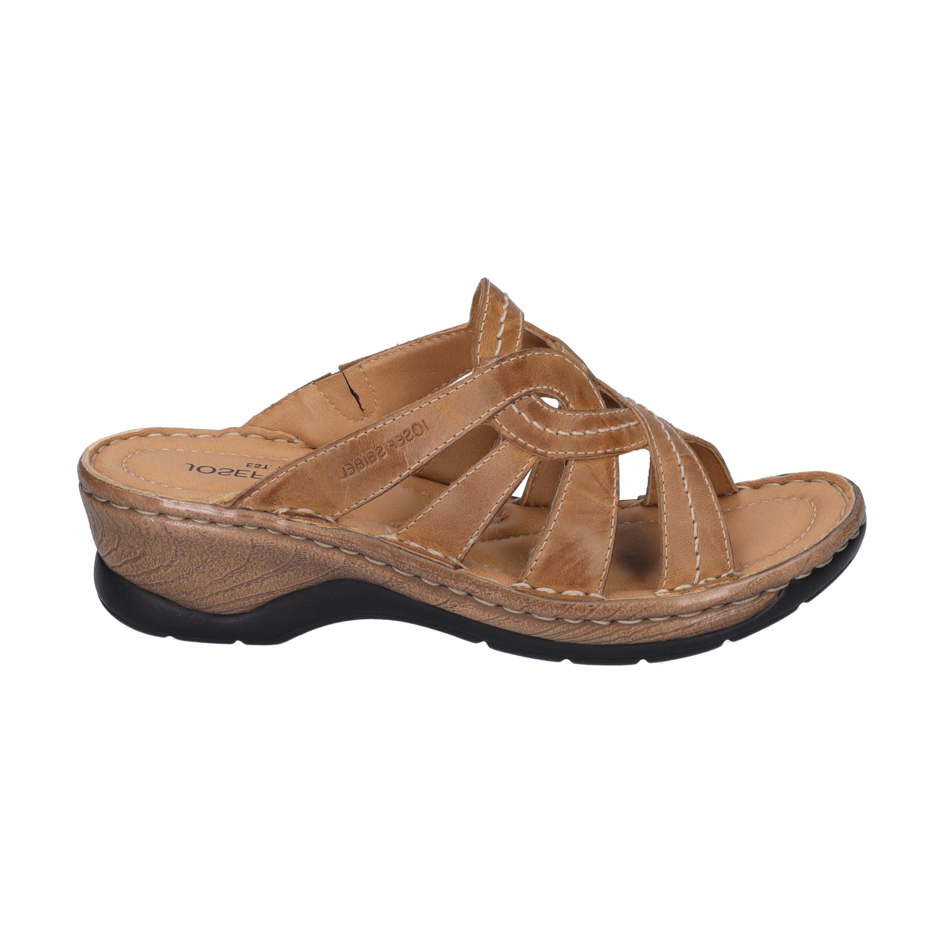 Braun Clog 01, Seibel (CAMEL) Josef Catalonia natur