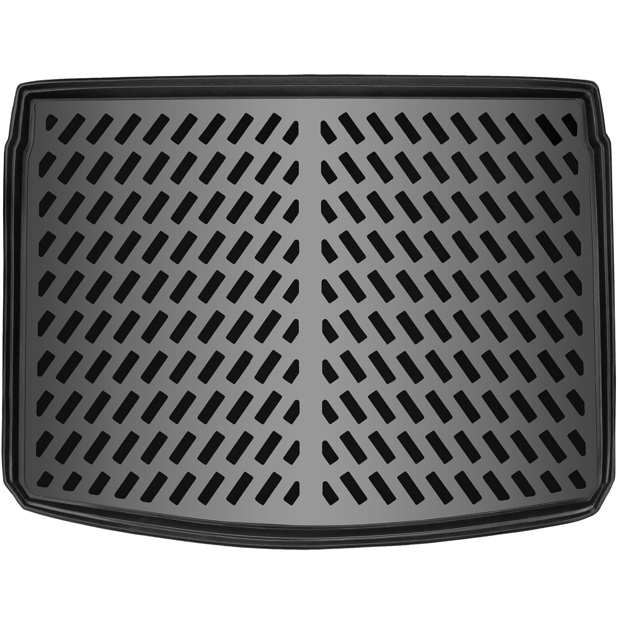 ELMASLINE Kofferraumwanne für SEAT ATECA 2017-2025 [5FP] - aus Gummi - Geruchlos, für Seat Ateca - Extra hoher Rand für mehr Schutz