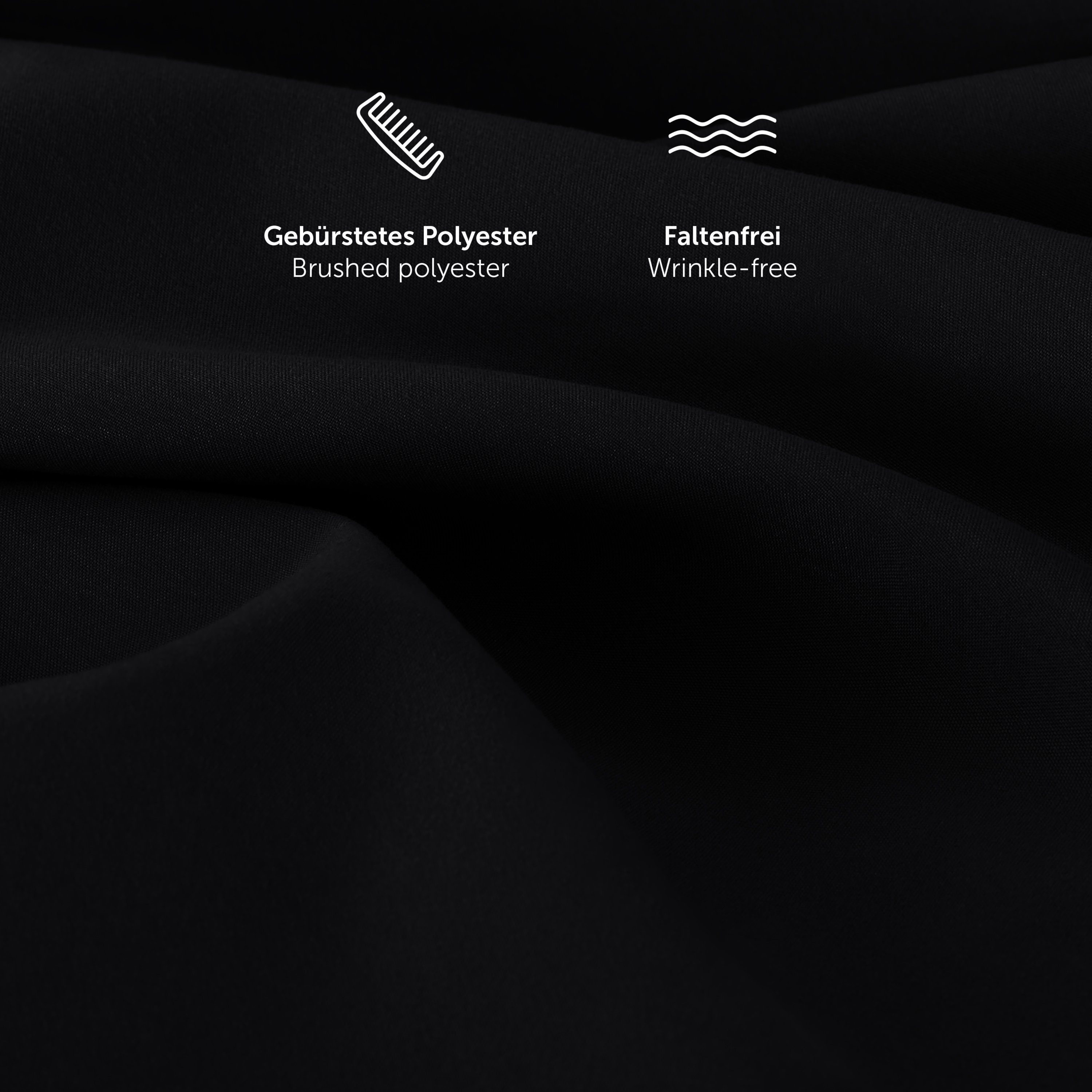 Blumtal Kissenbezug Premium - Superweicher Mikrofaser, (2 Stück), 120 GSM, knitterfreie