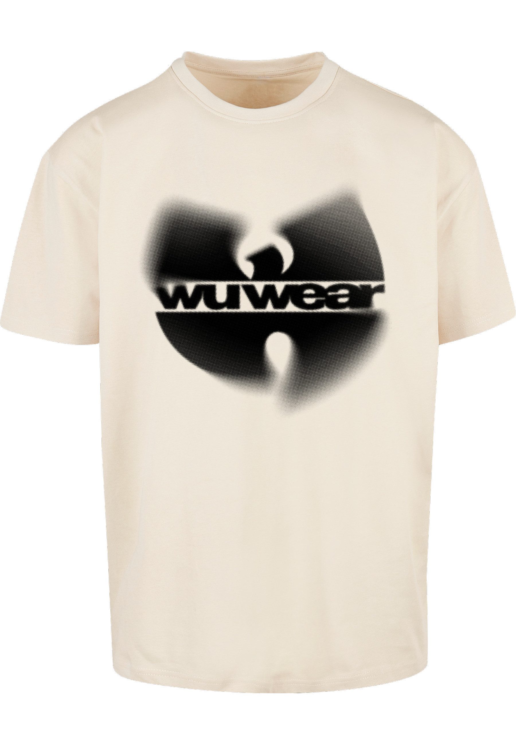 MisterTee T-Shirt MisterTee Herren WU Wear Faded Logo Oversize Tee (1-tlg) günstig online kaufen