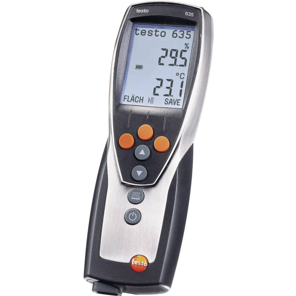 testo Hygrometer Feuchte-/Temperatur-Messgerät 0563 6352, Datenloggerfunktion