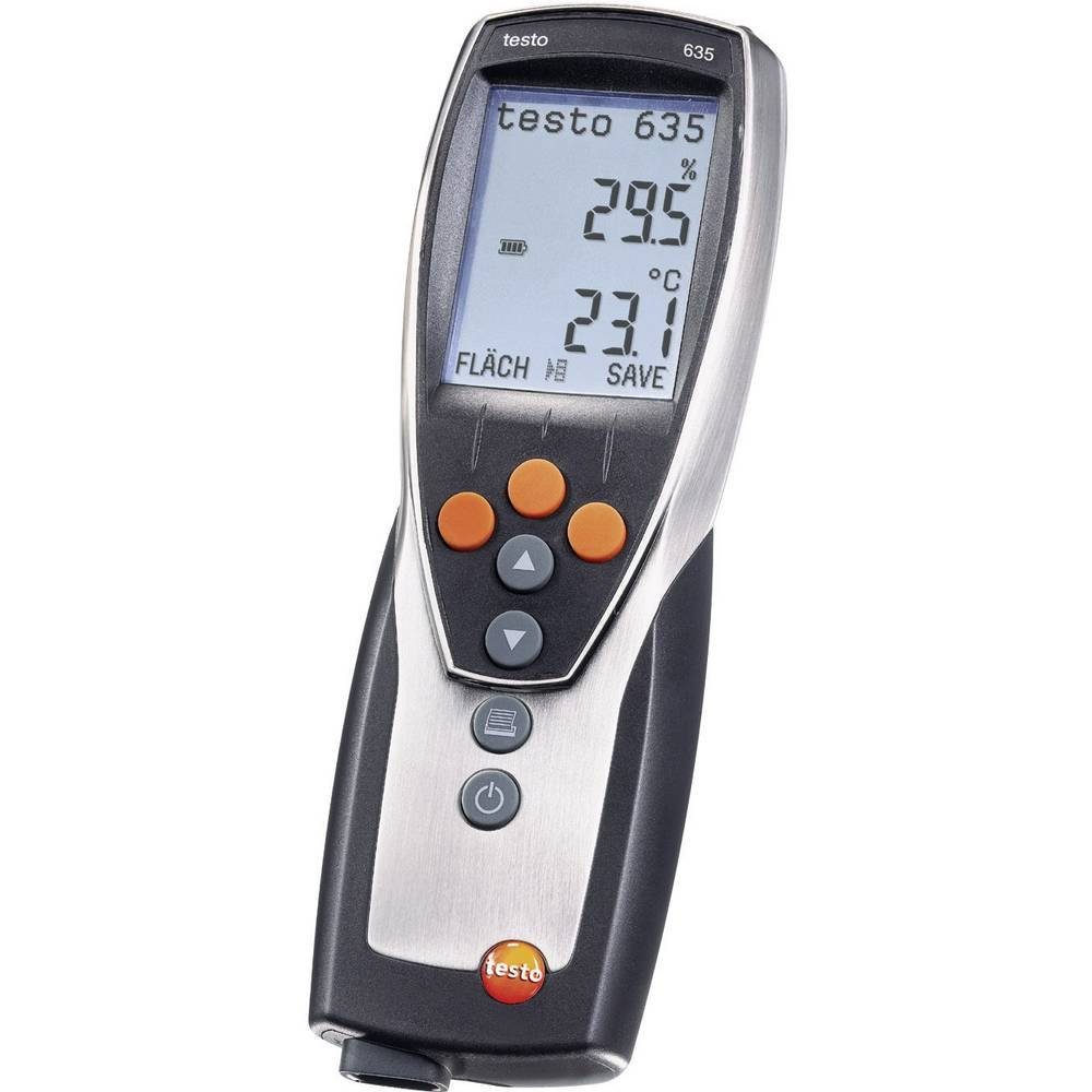 Zertifikat) Hygrometer Werksstandard (ohne testo Feuchte-/Temperatur-Messgerät,