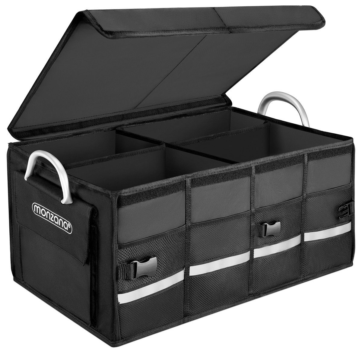 Kofferraumtasche Auto Kofferraum Organizer Klett Tasche Faltbox