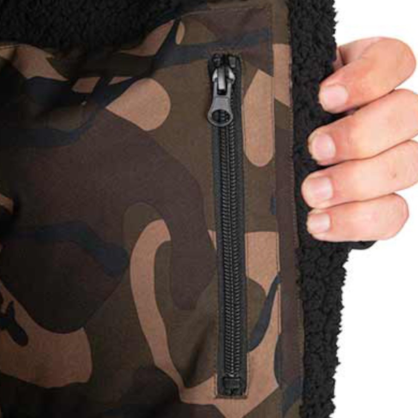 FOX International Outdoorjacke Fox Khaki sherpa-tec günstig online kaufen