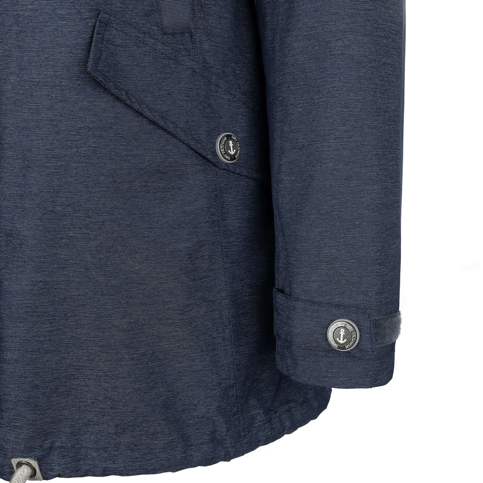 Dry Fashion Funktionsmantel Bansin Damen Regen-Mantel Bansin - Funktionsjacke Regenjacke wasserdicht